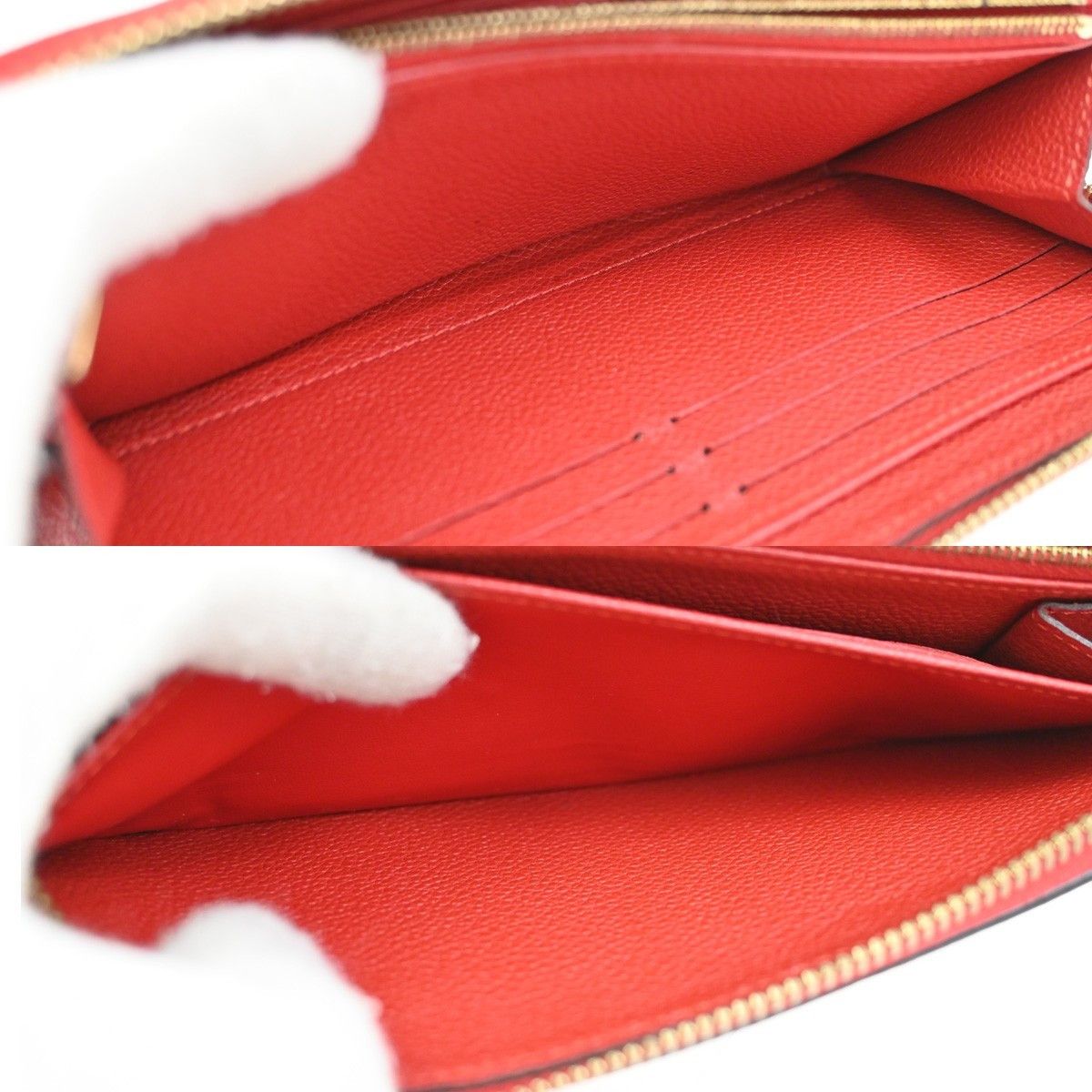 Louis Vuitton Louis Vuitton Zippy Wallet NM Leather Empreinte Size ONE SIZE - 15 Thumbnail
