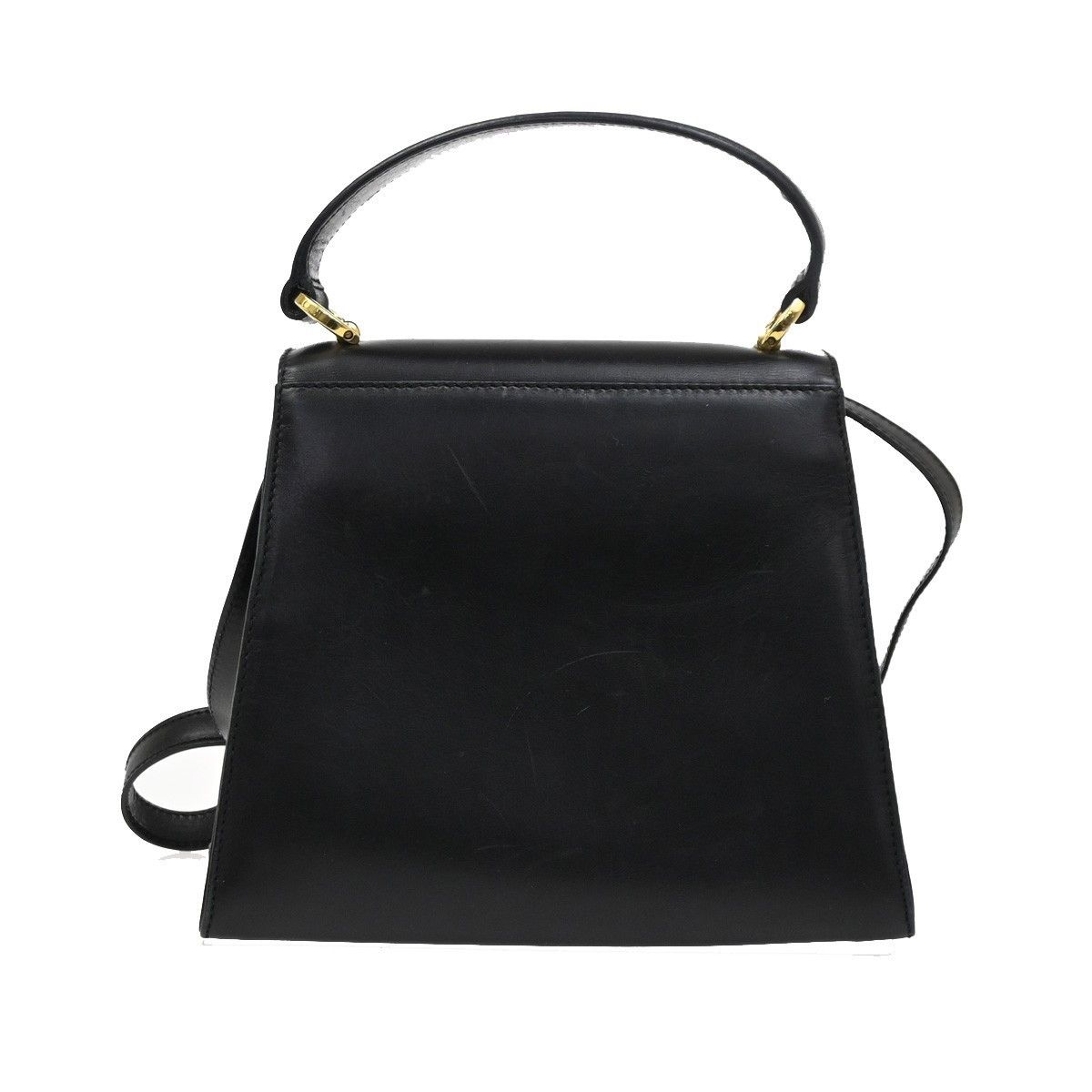 Salvatore Ferragamo Salvatore Ferragamo Vintage Vara Bow Top Handle Bag Leather Size ONE SIZE - 2 Thumbnail