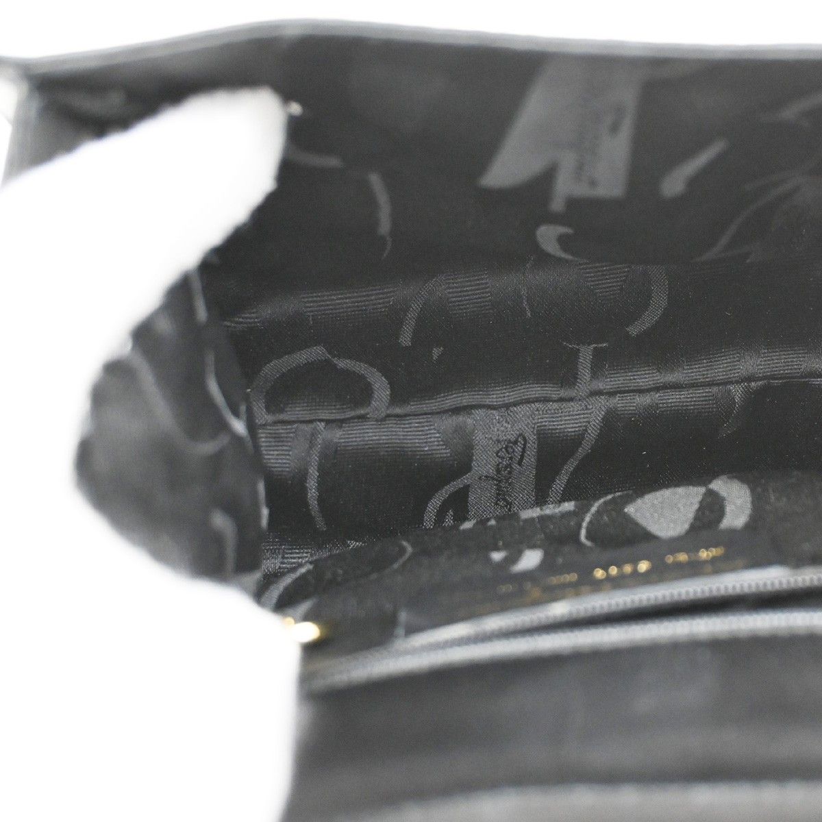 Salvatore Ferragamo Salvatore Ferragamo Vintage Vara Bow Top Handle Bag Leather Size ONE SIZE - 5 Thumbnail