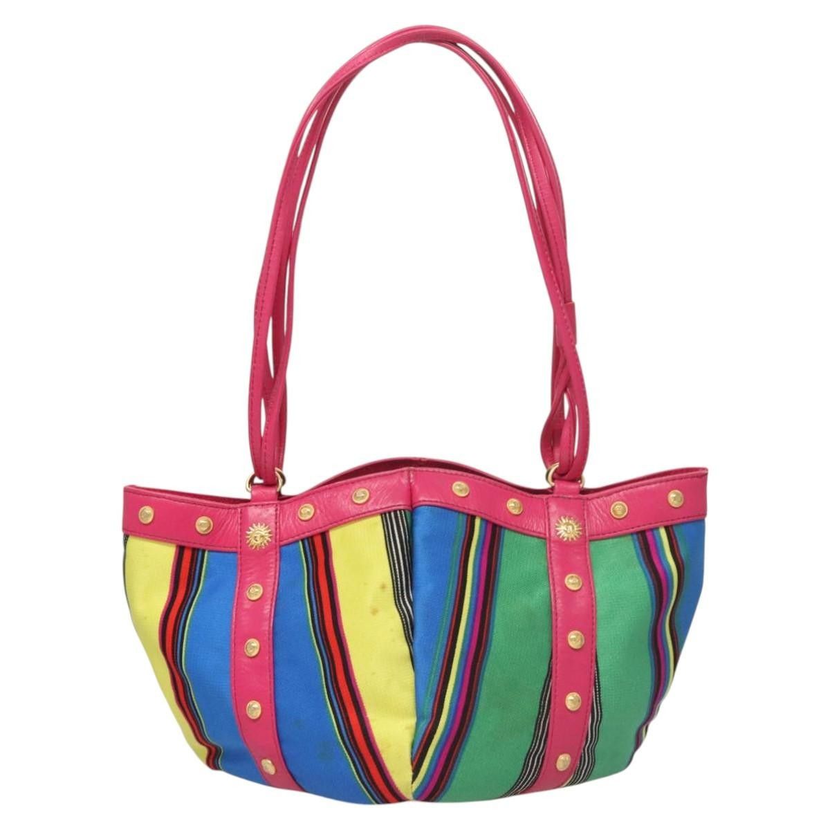 Versace Versace Vintage Shoulder Bag Canvas Size ONE SIZE - 17 Thumbnail