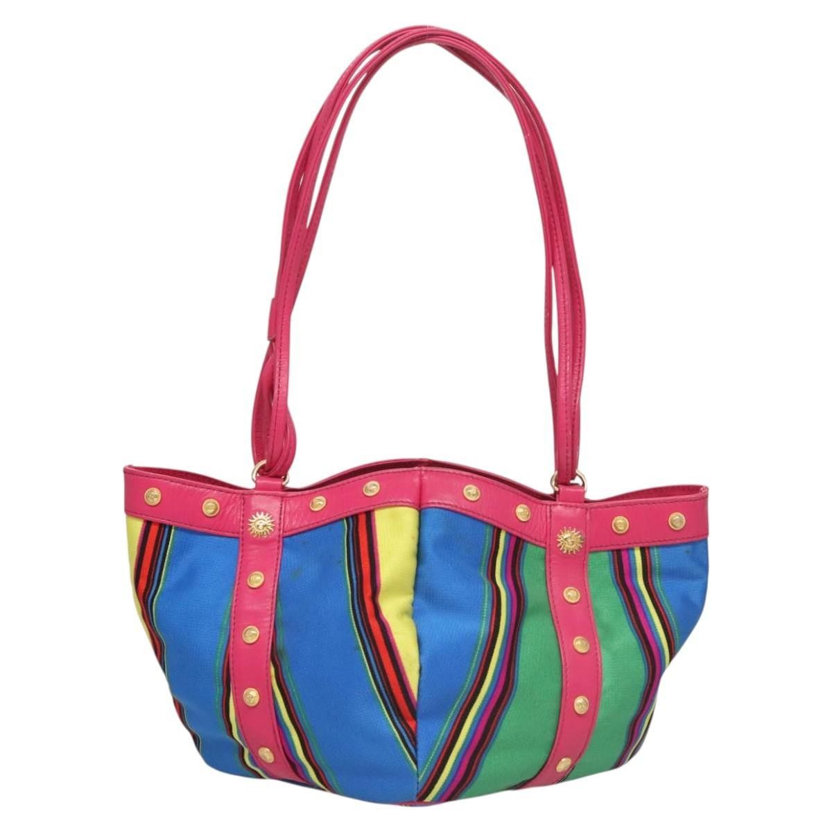 Versace Versace Vintage Shoulder Bag Canvas Size ONE SIZE - 2 Thumbnail