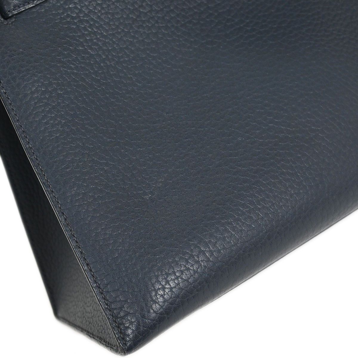 Hermes Hermes Kelly Handbag Blue Ardennes with Gold Hardware Size ONE SIZE - 6 Thumbnail