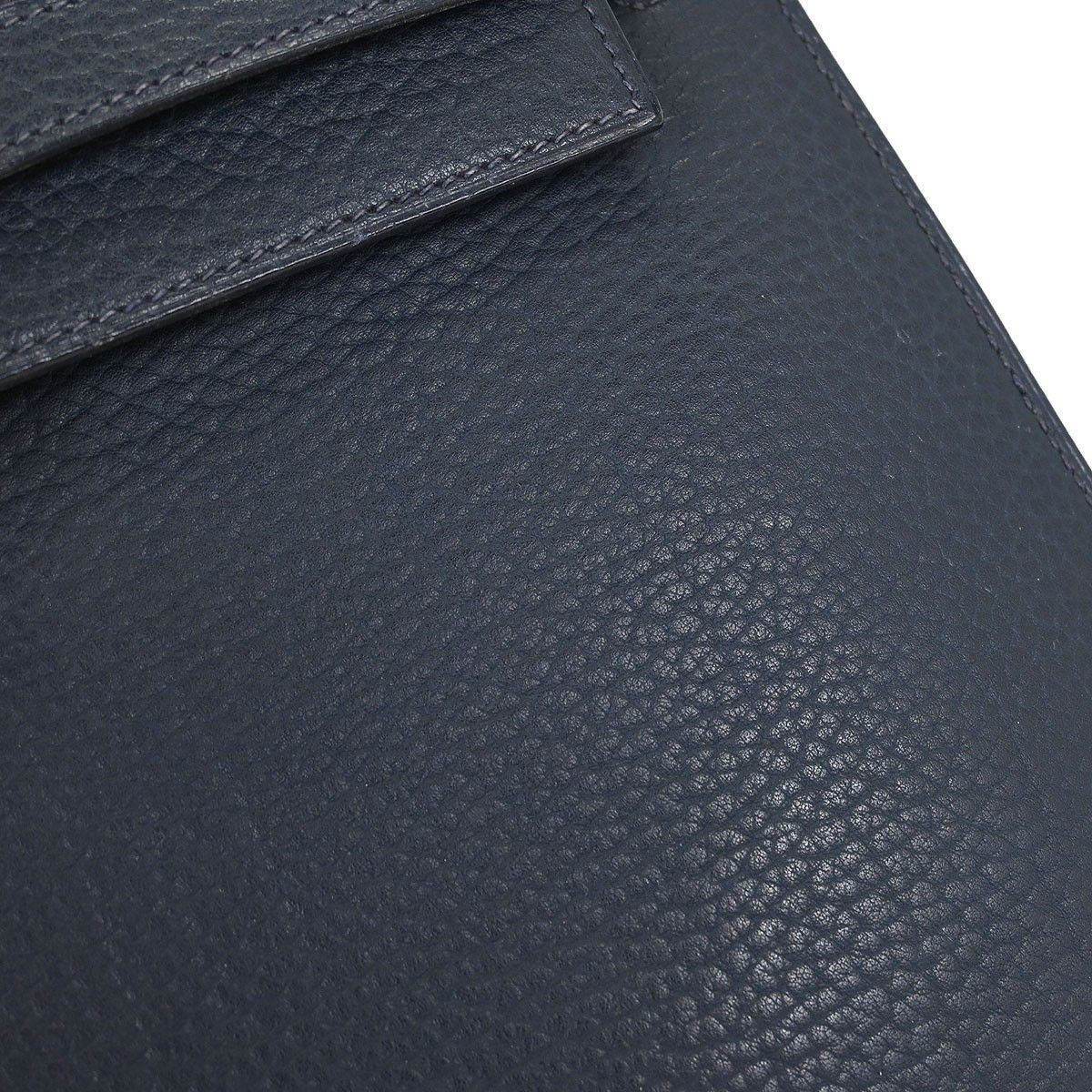 Hermes Hermes Kelly Handbag Blue Ardennes with Gold Hardware Size ONE SIZE - 10 Thumbnail