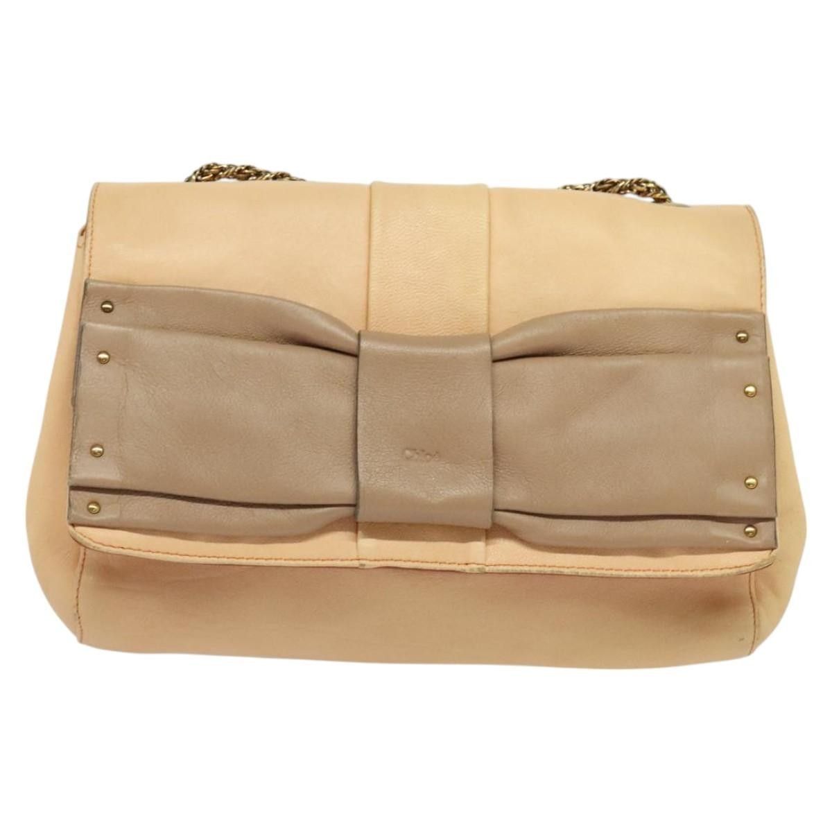 Chloe Chloe Vintage Flap shoulder bag Leather Size ONE SIZE - 18 Thumbnail