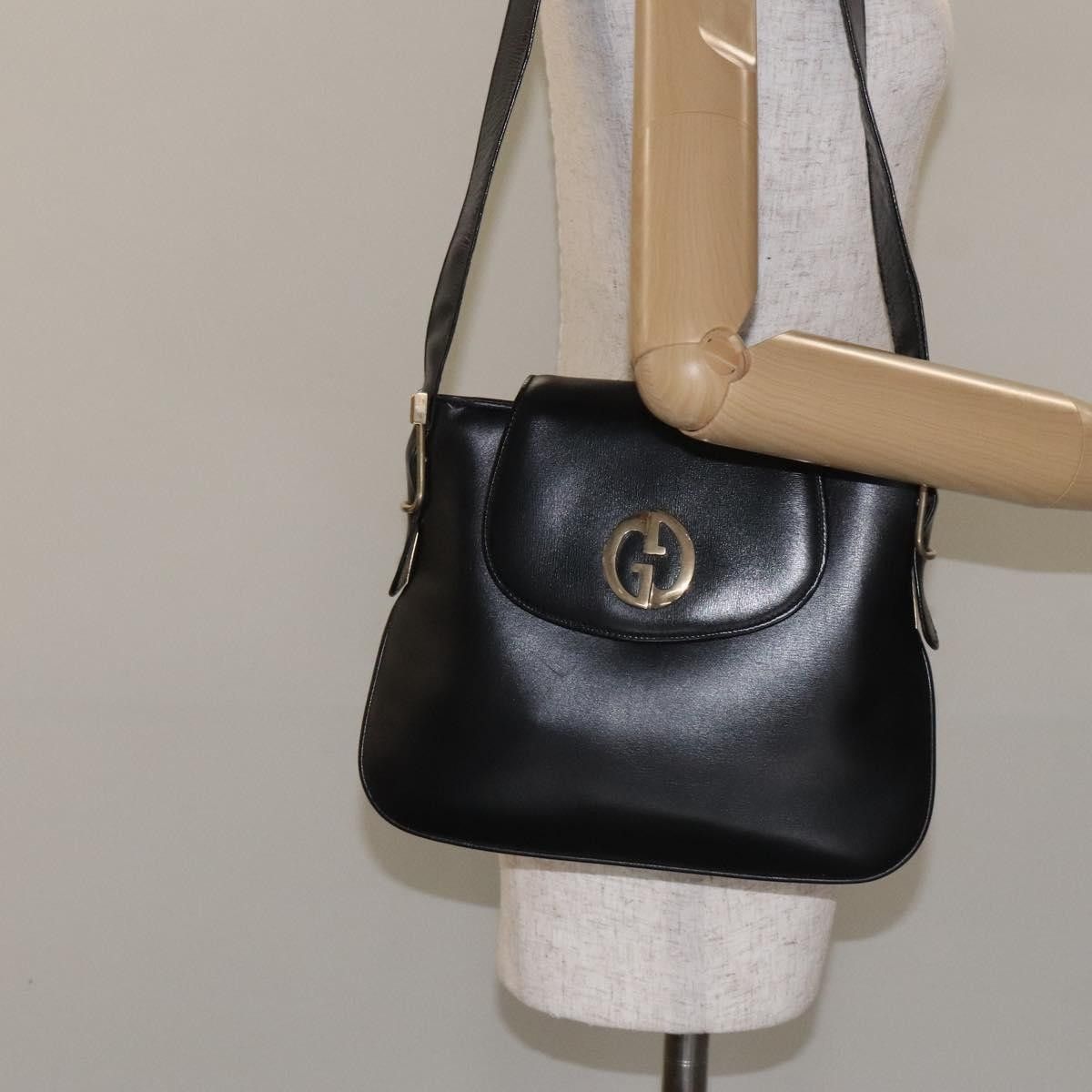 Gucci Gucci Vintage Flap Shoulder Bag Leather Size ONE SIZE - 12 Thumbnail