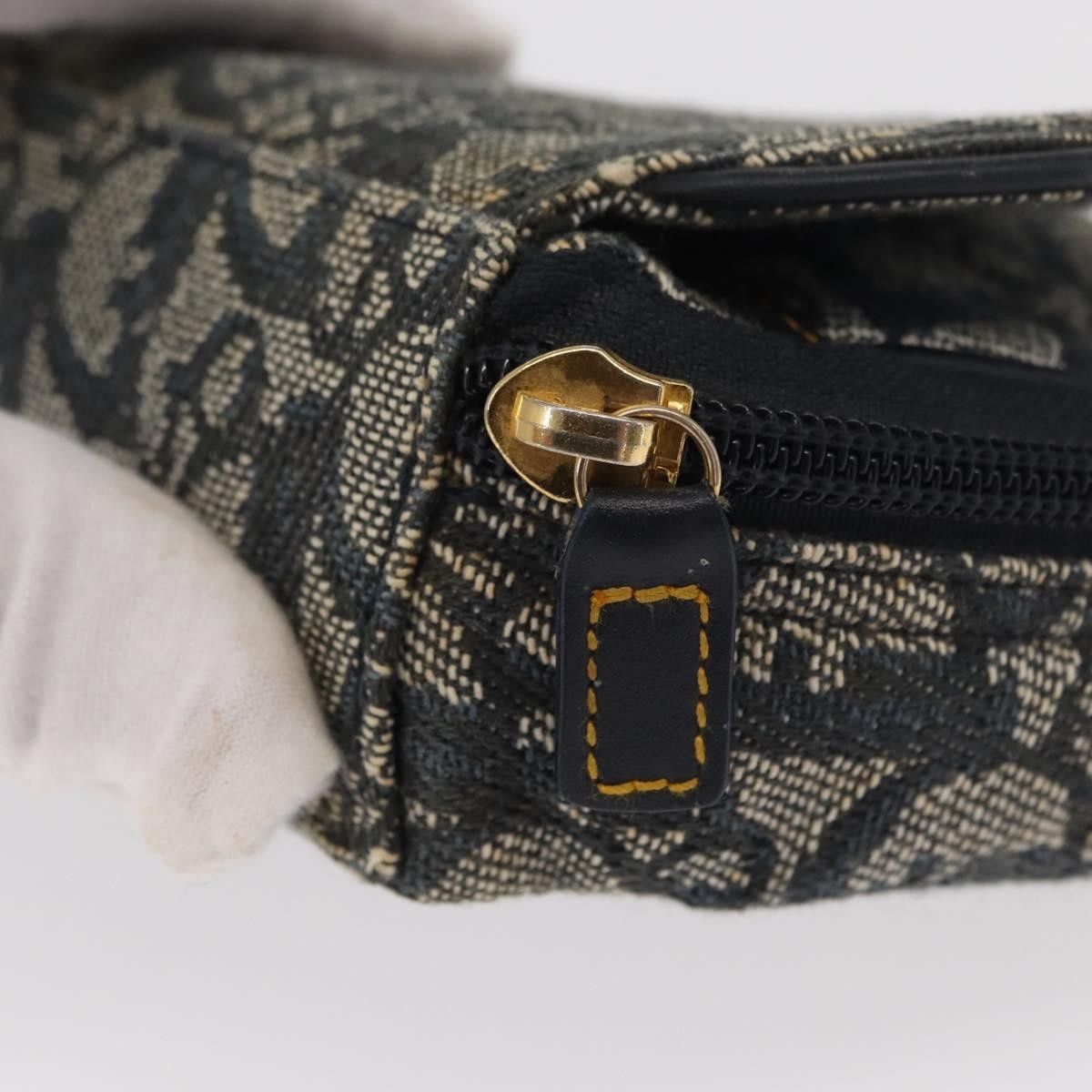Dior Christian Dior Saddle Zip Pouch Diorissimo Canvas Size ONE SIZE - 12 Thumbnail