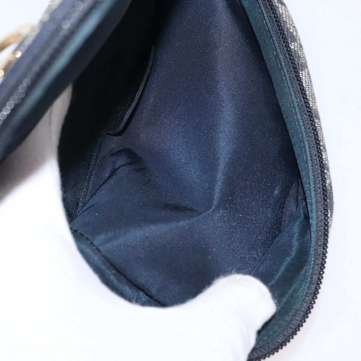 Dior Christian Dior Saddle Zip Pouch Diorissimo Canvas Size ONE SIZE - 5 Thumbnail