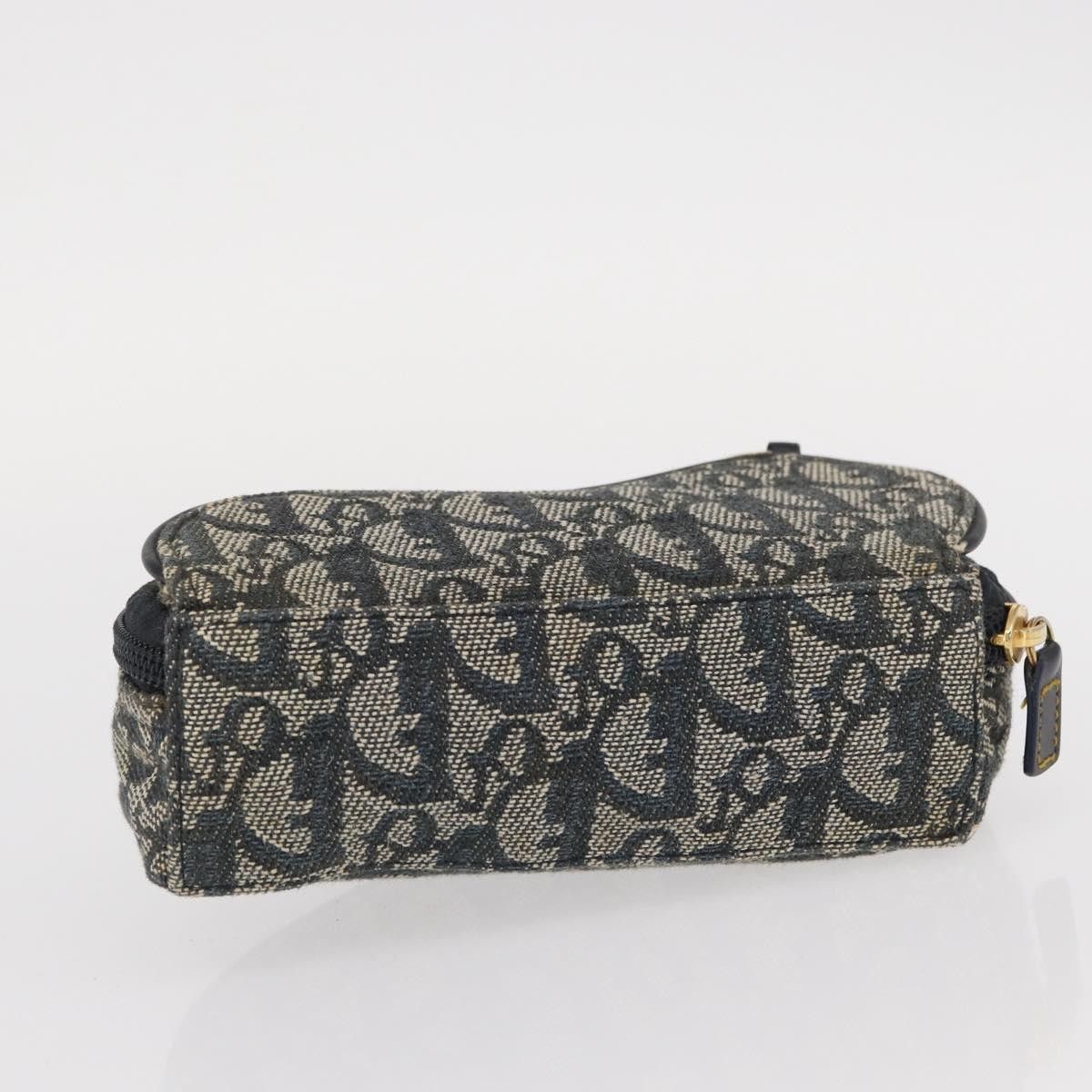 Dior Christian Dior Saddle Zip Pouch Diorissimo Canvas Size ONE SIZE - 13 Thumbnail