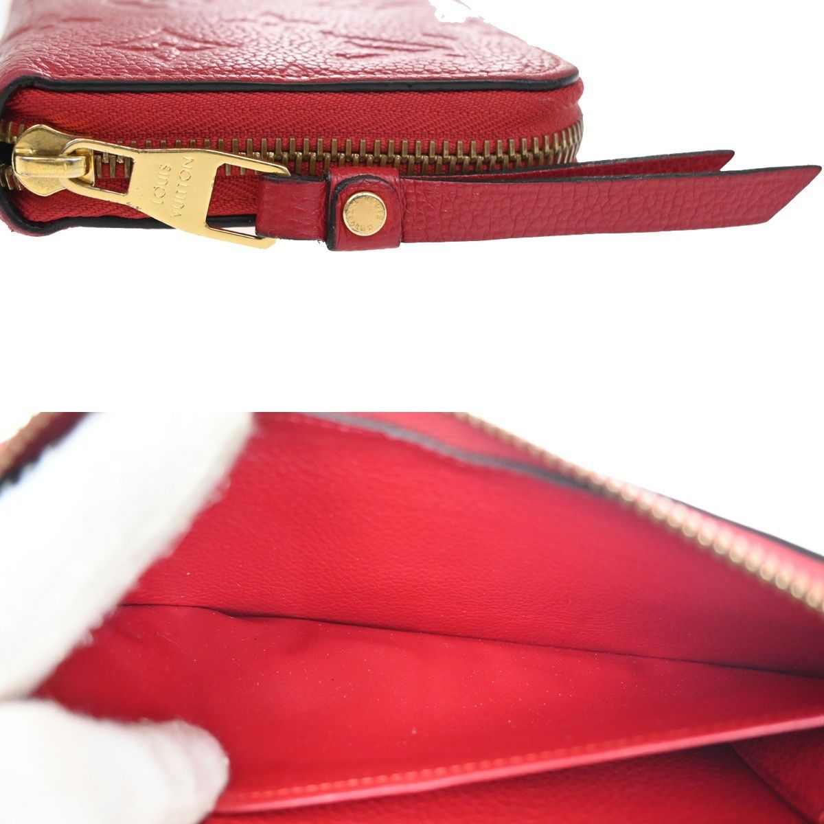 Louis Vuitton Louis Vuitton Zippy Wallet NM Leather Empreinte Size ONE SIZE - 9 Thumbnail