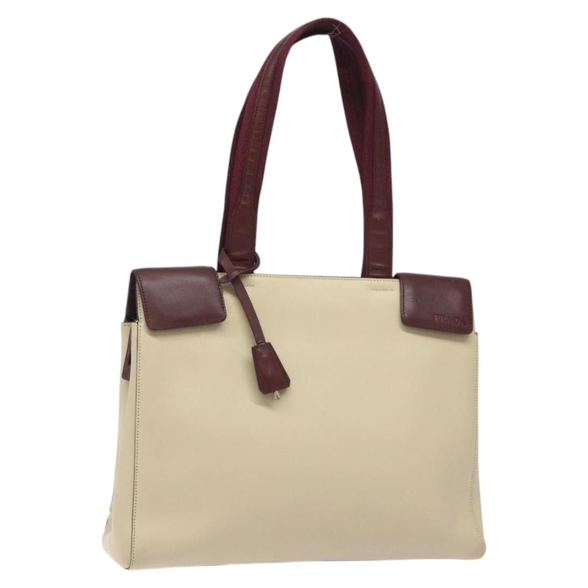 Prada Prada Vintage Shoulder Bag Leather Size ONE SIZE - 20 Thumbnail