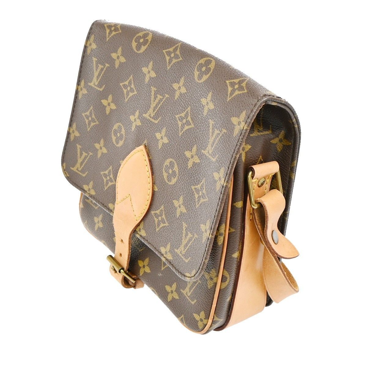 Louis Vuitton Louis Vuitton Cartouchiere Handbag Monogram Canvas Size ONE SIZE - 3 Thumbnail
