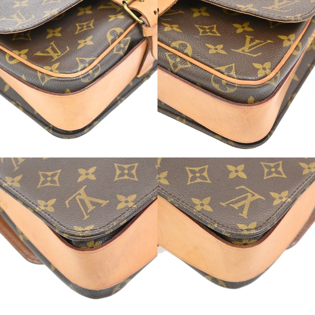 Louis Vuitton Louis Vuitton Cartouchiere Handbag Monogram Canvas Size ONE SIZE - 9 Thumbnail