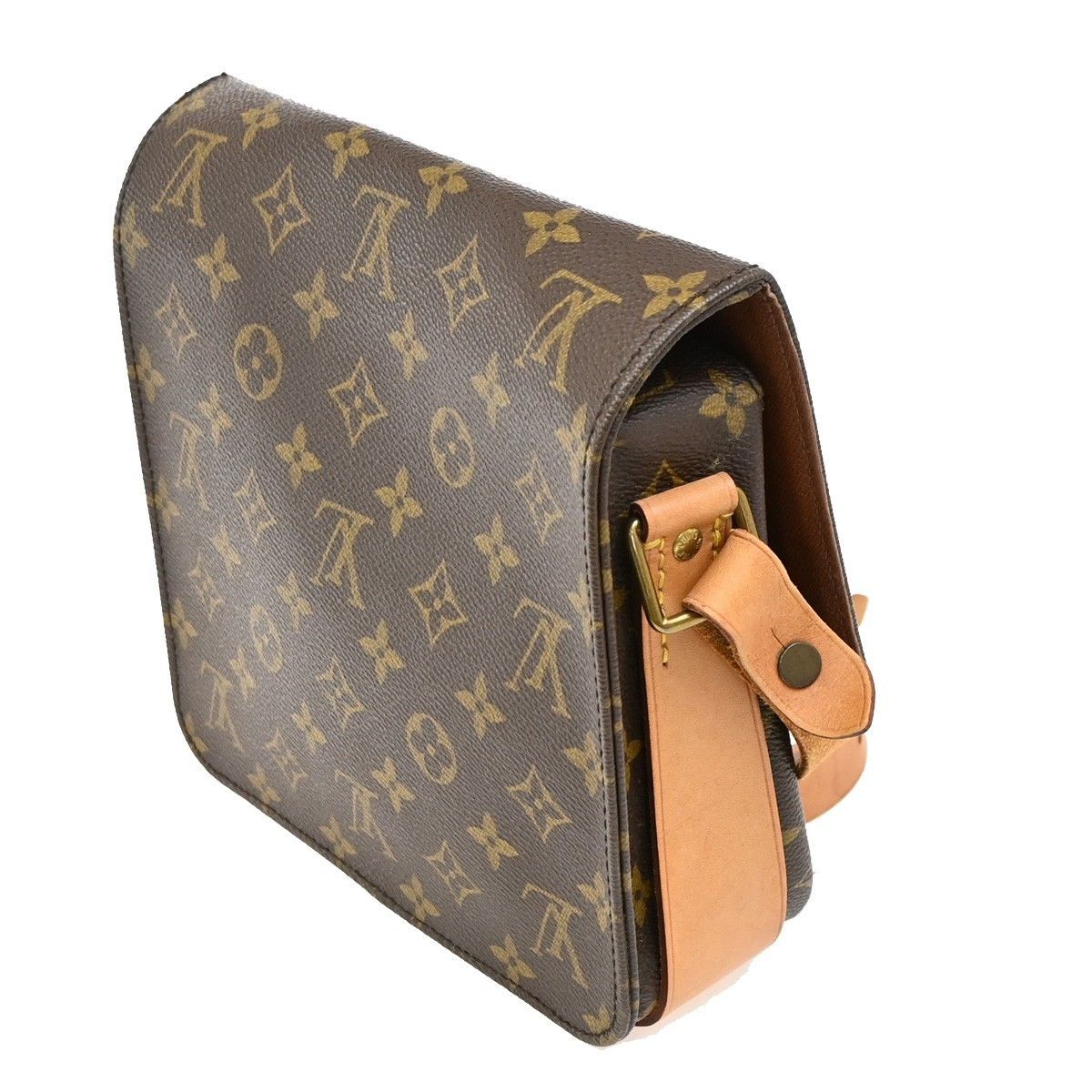Louis Vuitton Louis Vuitton Cartouchiere Handbag Monogram Canvas Size ONE SIZE - 4 Thumbnail