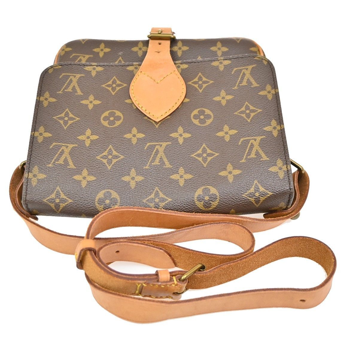 Louis Vuitton Louis Vuitton Cartouchiere Handbag Monogram Canvas Size ONE SIZE - 10 Thumbnail