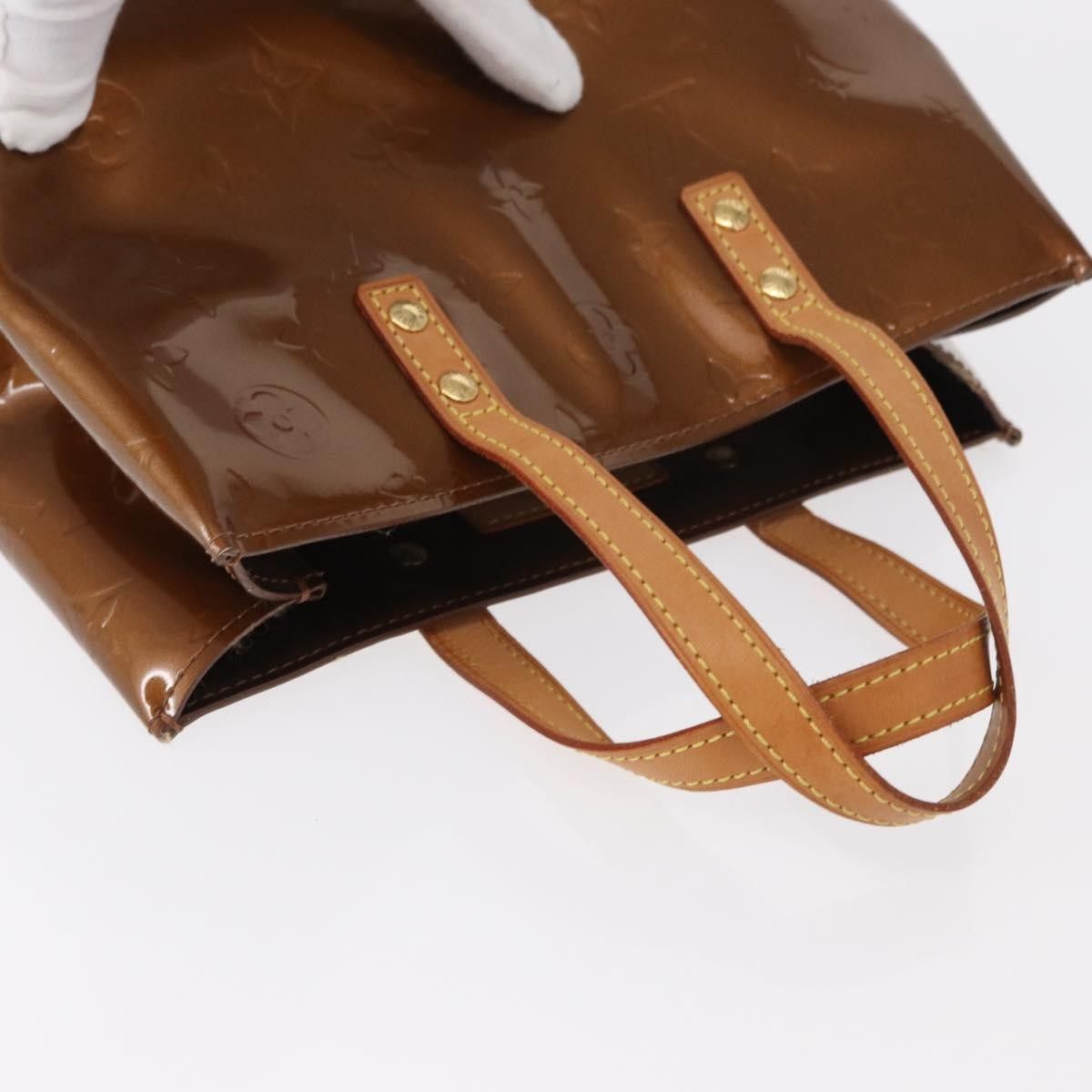 Louis Vuitton Louis Vuitton Reade Handbag Monogram Vernis Size ONE SIZE - 8 Thumbnail