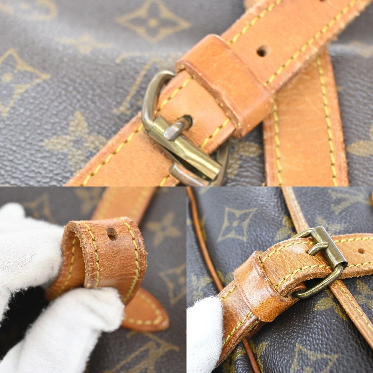 Louis Vuitton Louis Vuitton Saumur Handbag Monogram Canvas Size ONE SIZE - 10 Thumbnail
