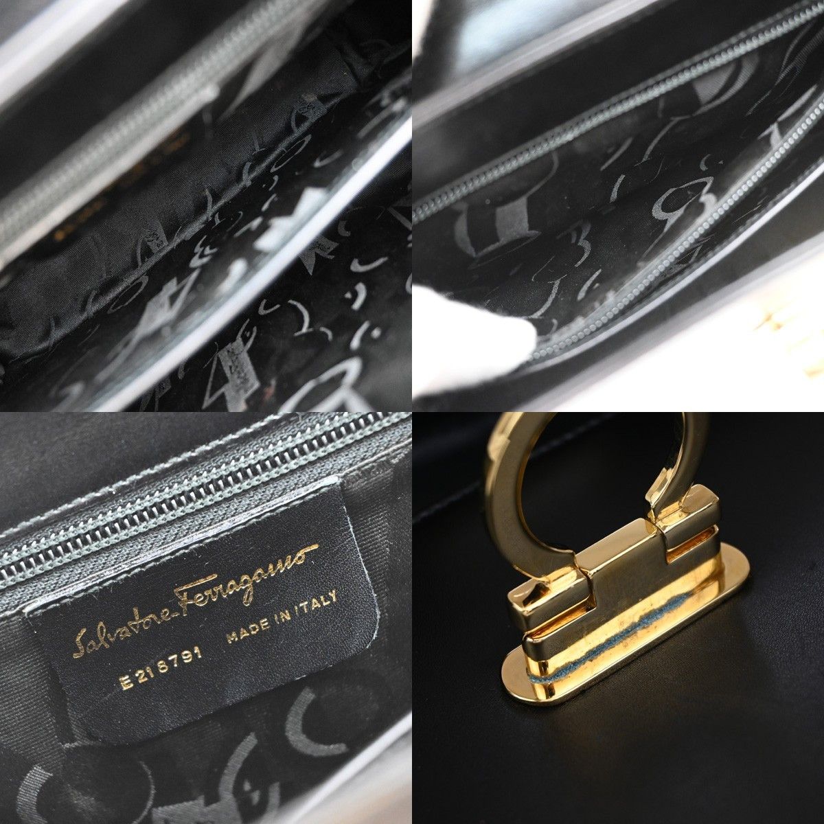 Salvatore Ferragamo Salvatore Ferragamo Gancini handbag Leather Size ONE SIZE - 6 Thumbnail