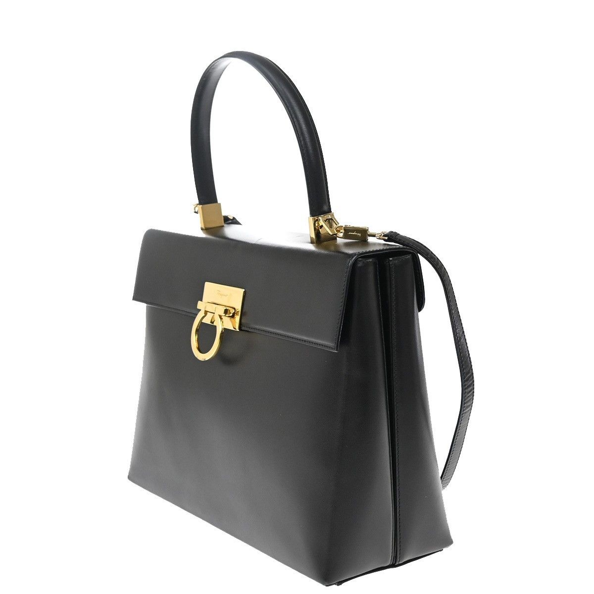 Salvatore Ferragamo Salvatore Ferragamo Gancini handbag Leather Size ONE SIZE - 3 Thumbnail