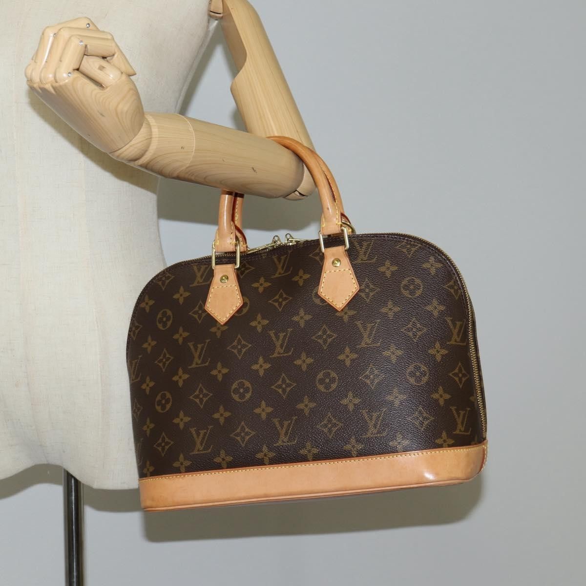 Louis Vuitton Louis Vuitton Alma Handbag Monogram Canvas Size ONE SIZE - 14 Thumbnail
