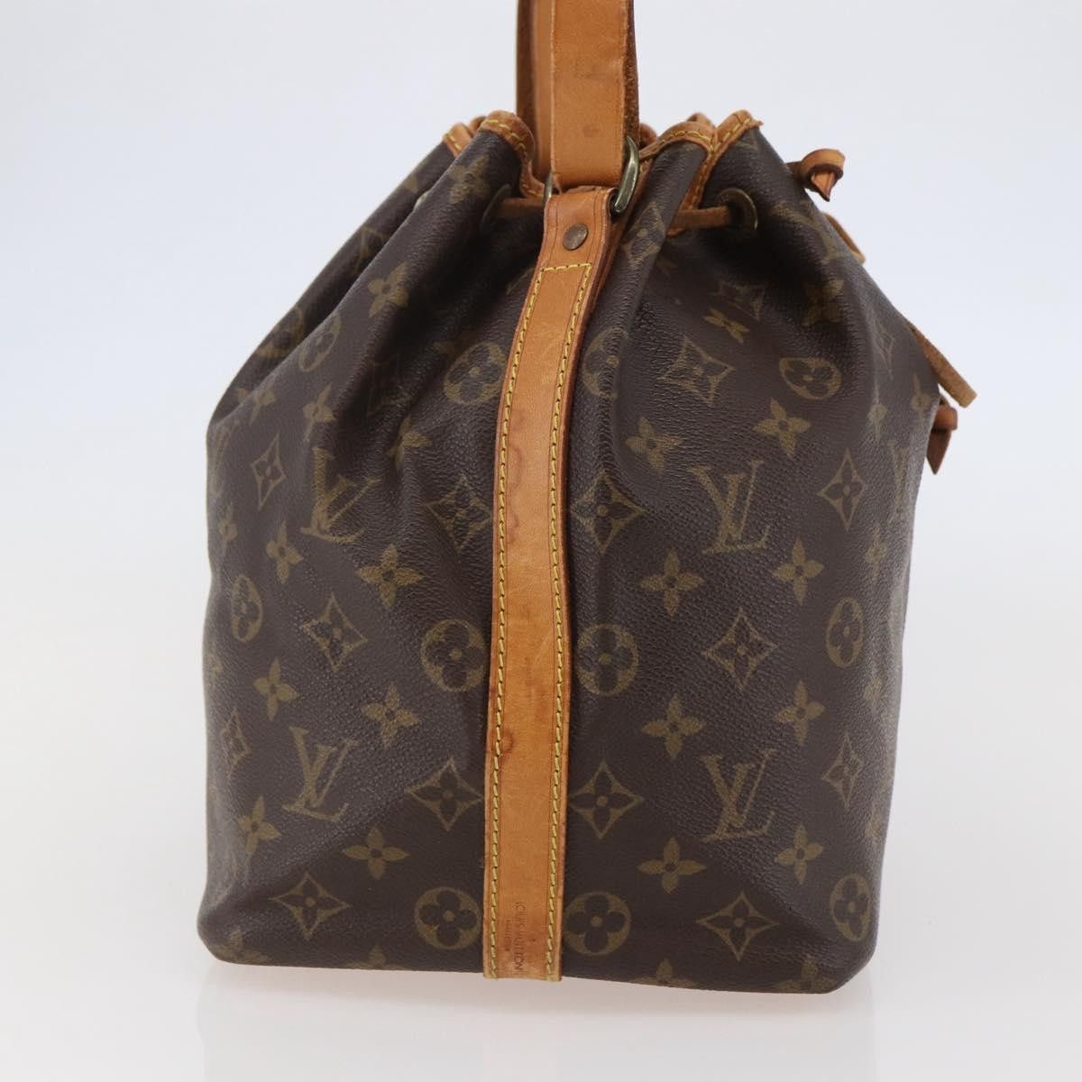 Louis Vuitton Louis Vuitton Petit Noe Handbag Monogram Canvas Size ONE SIZE - 3 Thumbnail