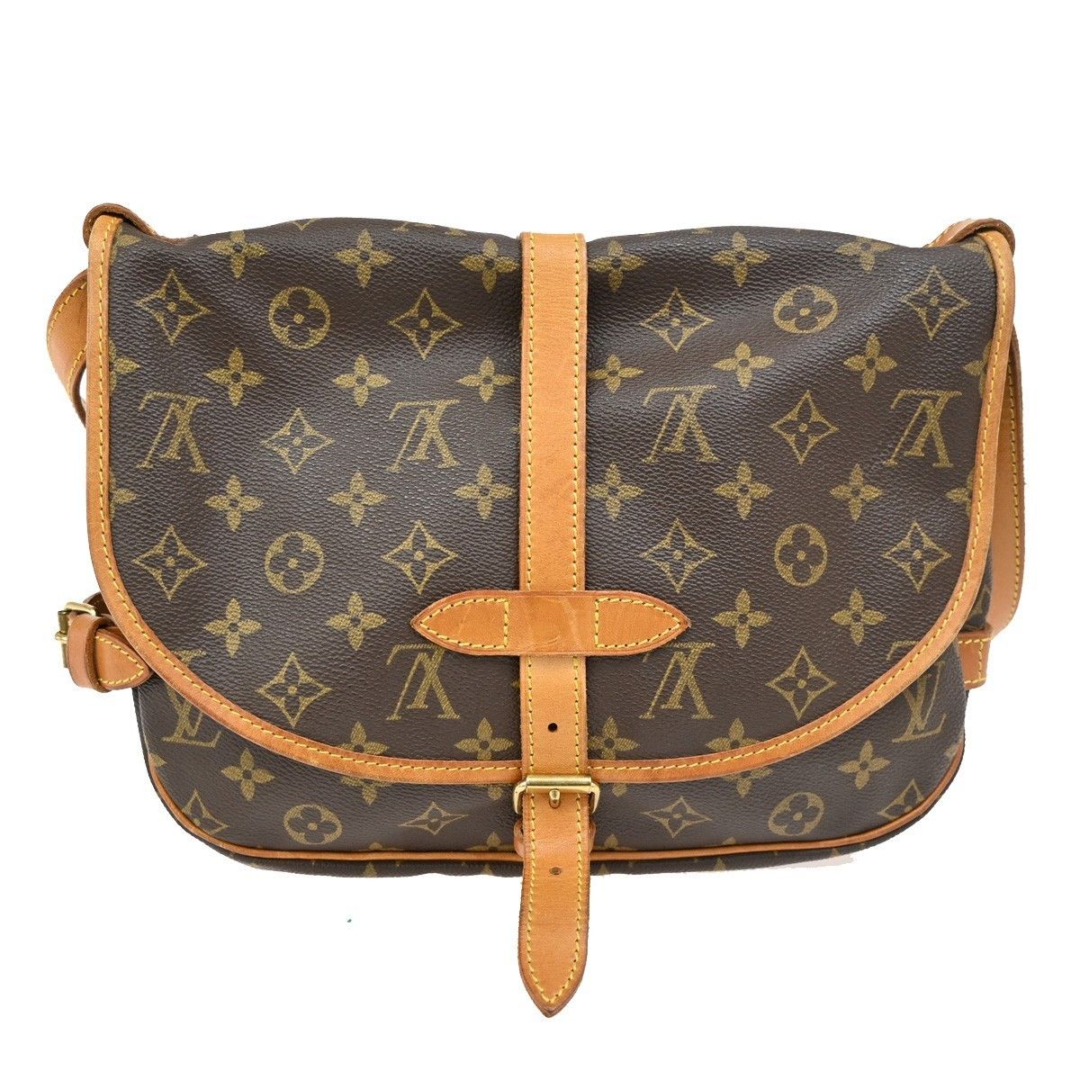 Louis Vuitton Louis Vuitton Saumur Handbag Monogram Canvas Size ONE SIZE - 2 Thumbnail
