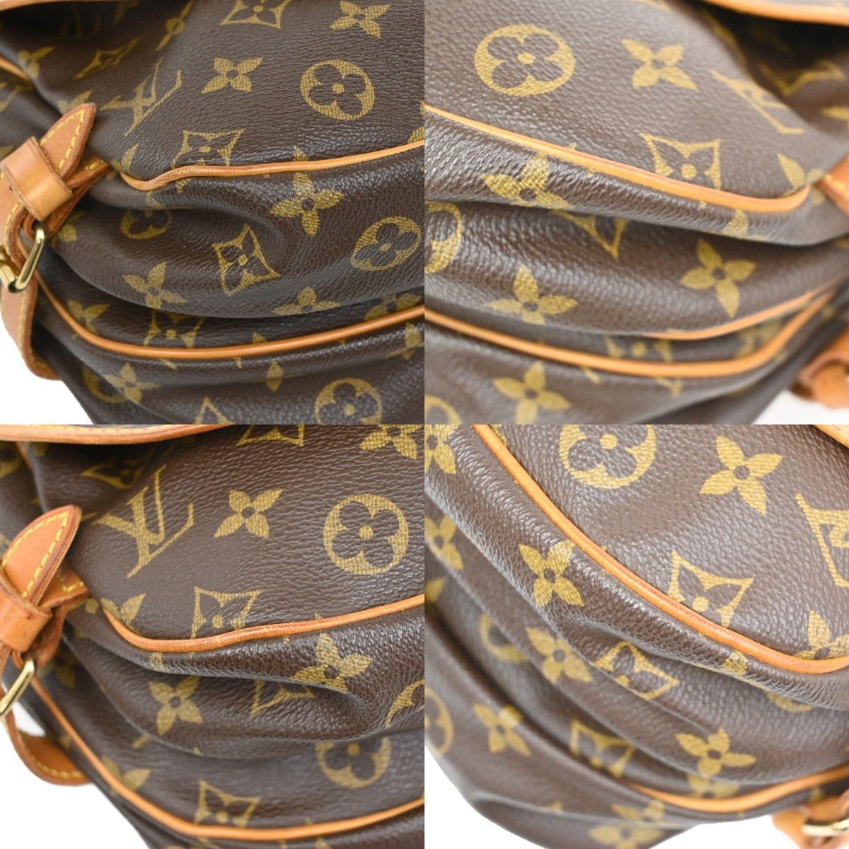 Louis Vuitton Louis Vuitton Saumur Handbag Monogram Canvas Size ONE SIZE - 9 Thumbnail