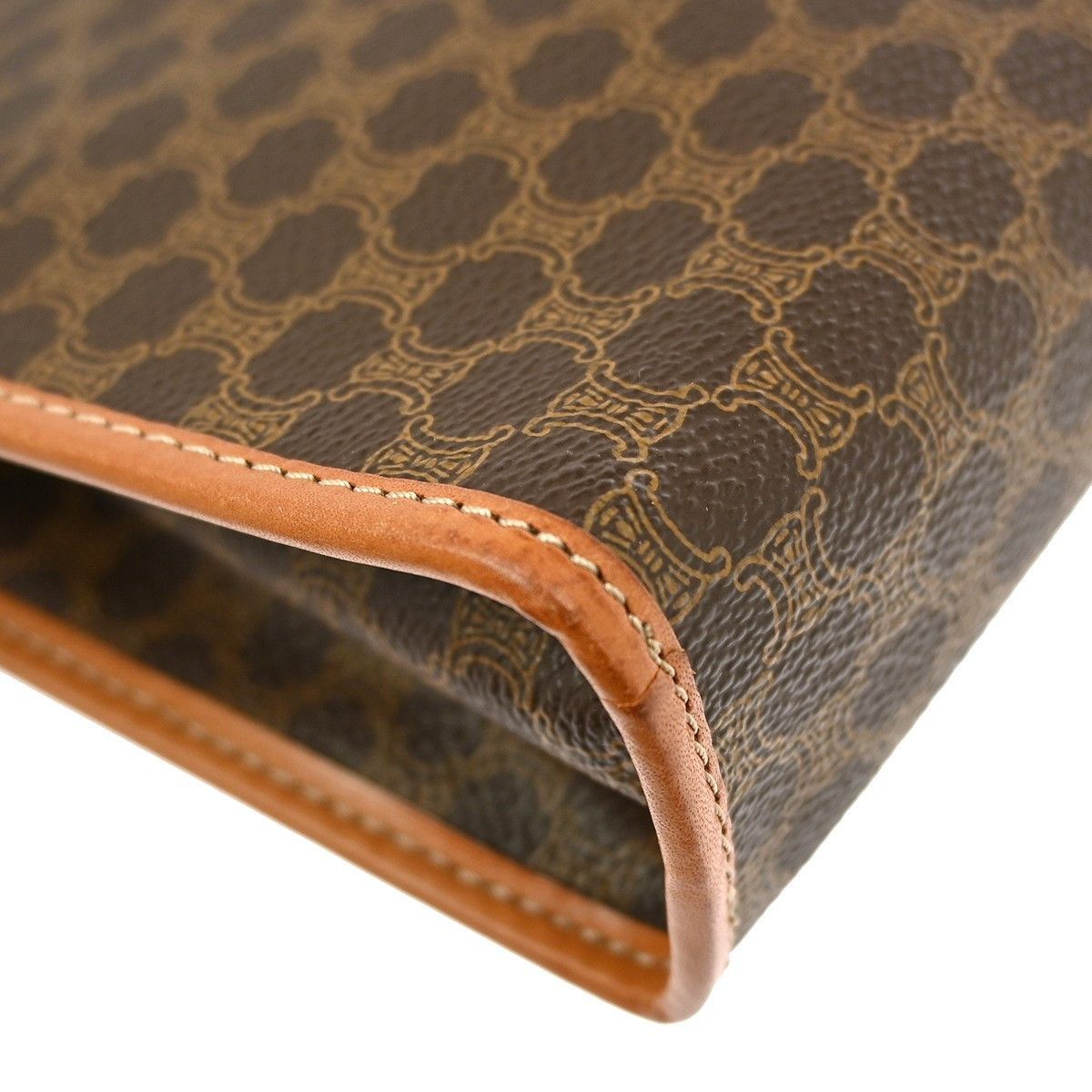 Celine Celine Macadam Pochette Canvas and Leather Size ONE SIZE - 5 Thumbnail