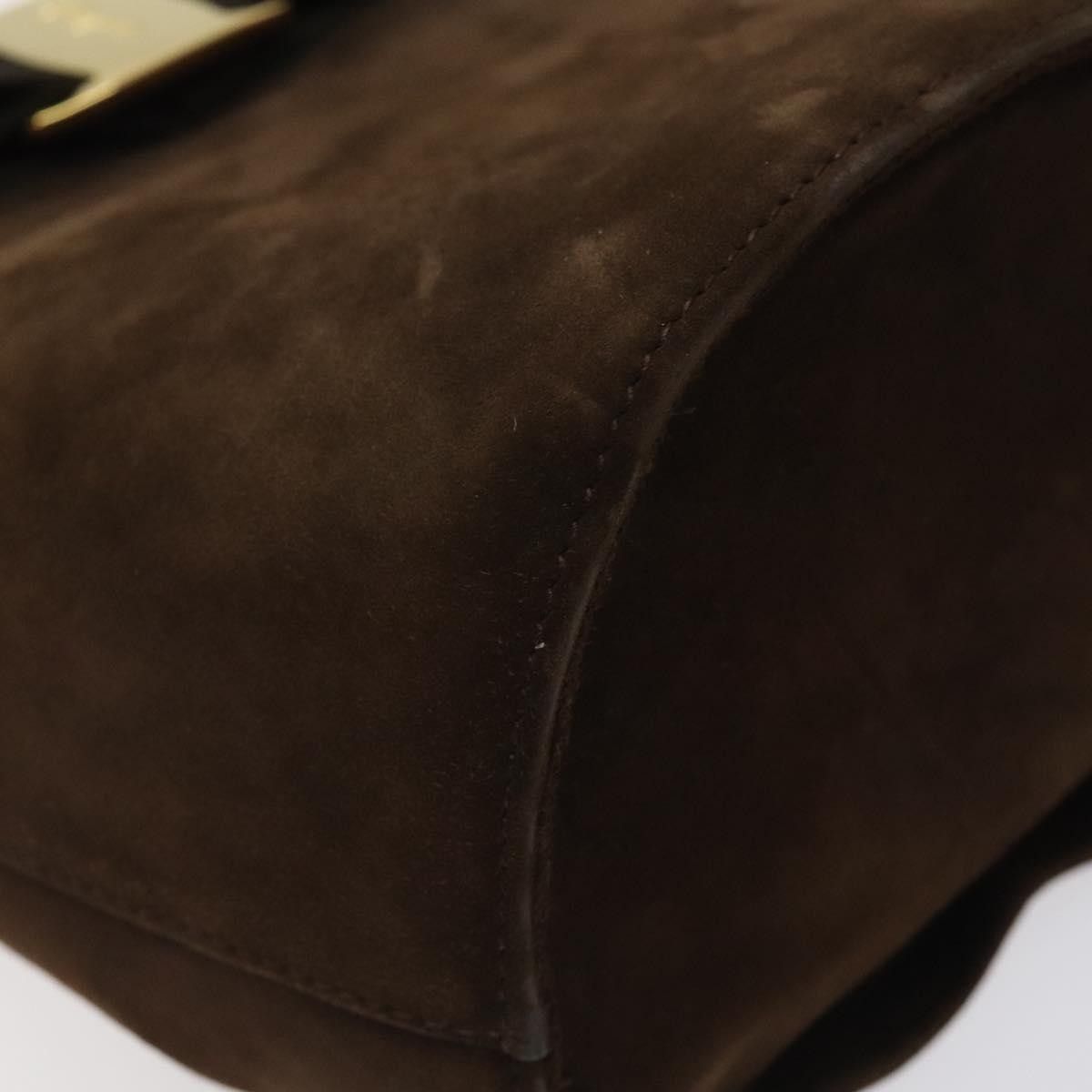 Salvatore Ferragamo Salvatore Ferragamo Vala Handbag Suede Size ONE SIZE - 9 Thumbnail
