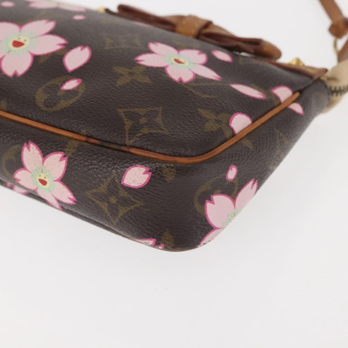 Louis Vuitton Louis Vuitton Pochette Accessoires Limited Edition Cherry Blossom Monogram Size ONE SIZE - 12 Thumbnail