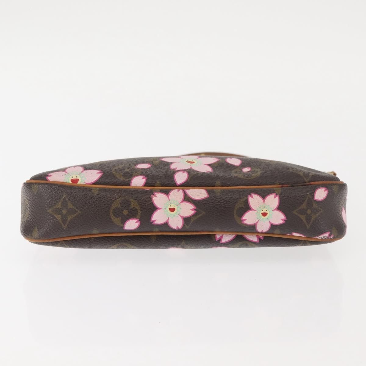 Louis Vuitton Louis Vuitton Pochette Accessoires Limited Edition Cherry Blossom Monogram Size ONE SIZE - 18 Thumbnail