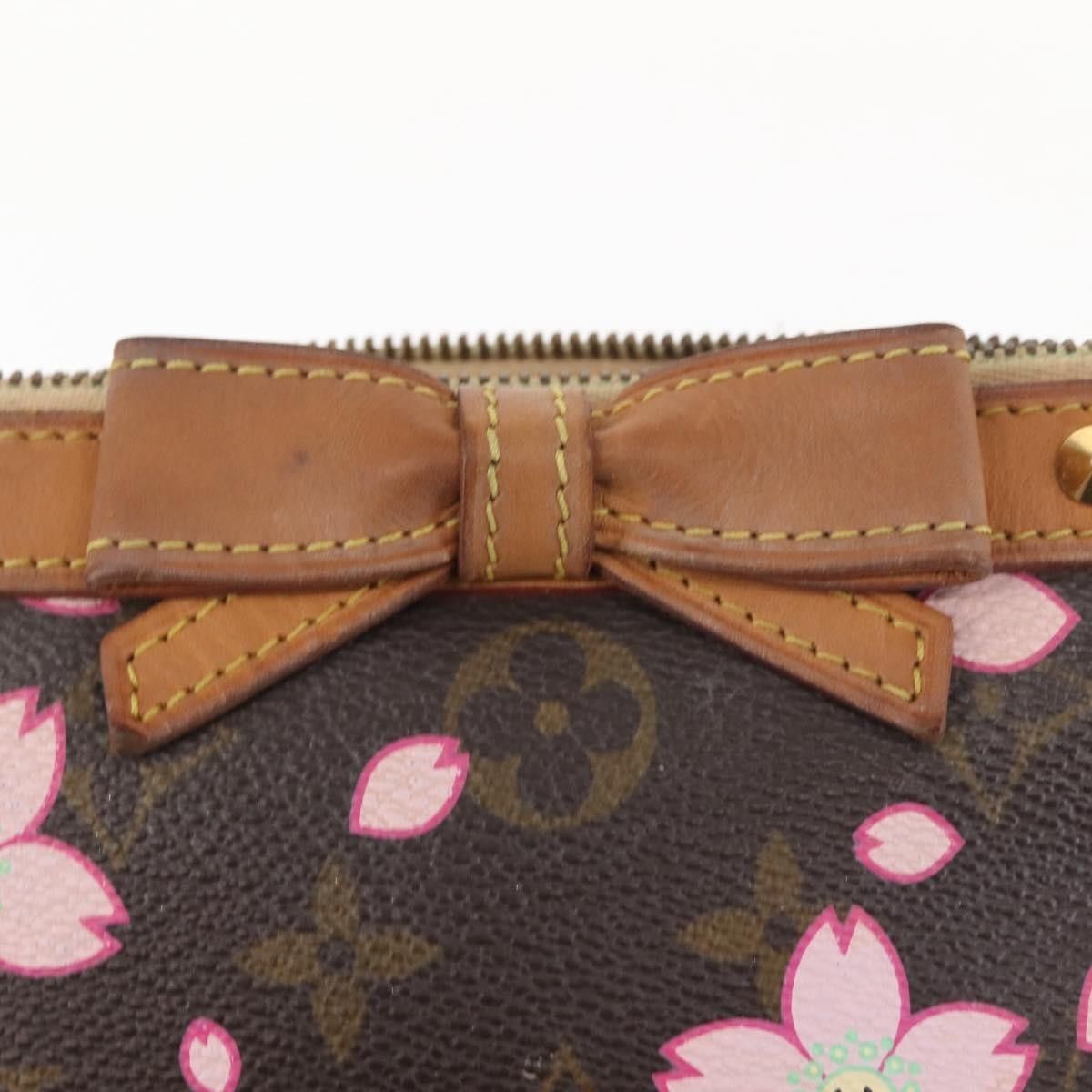 Louis Vuitton Louis Vuitton Pochette Accessoires Limited Edition Cherry Blossom Monogram Size ONE SIZE - 14 Thumbnail