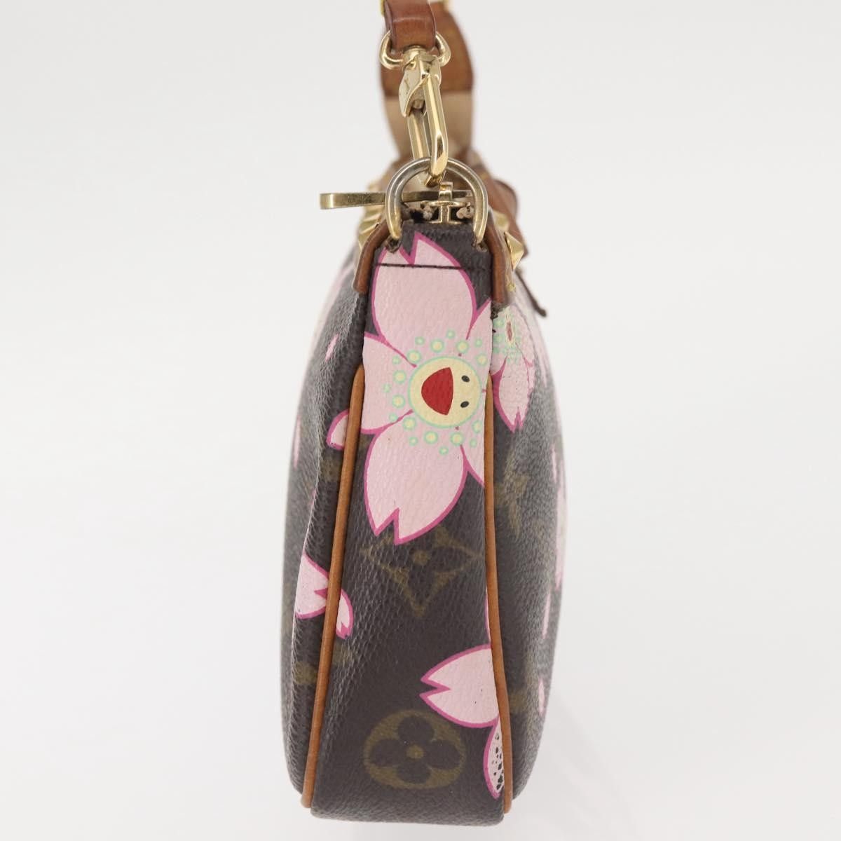 Louis Vuitton Louis Vuitton Pochette Accessoires Limited Edition Cherry Blossom Monogram Size ONE SIZE - 4 Thumbnail