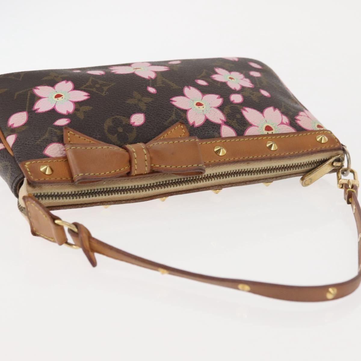 Louis Vuitton Louis Vuitton Pochette Accessoires Limited Edition Cherry Blossom Monogram Size ONE SIZE - 19 Thumbnail