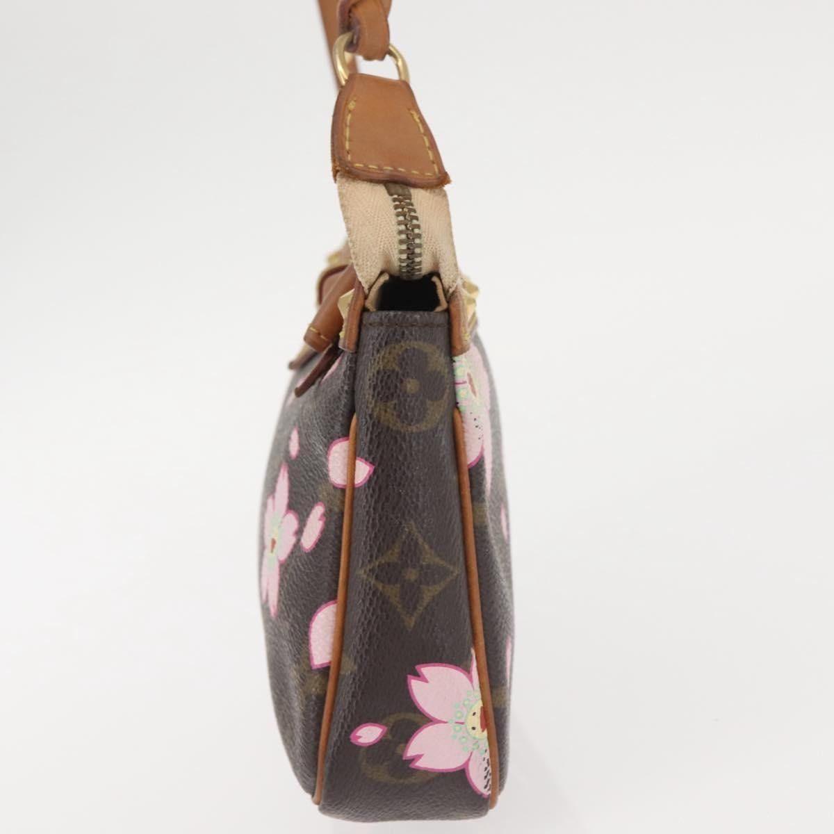 Louis Vuitton Louis Vuitton Pochette Accessoires Limited Edition Cherry Blossom Monogram Size ONE SIZE - 3 Thumbnail