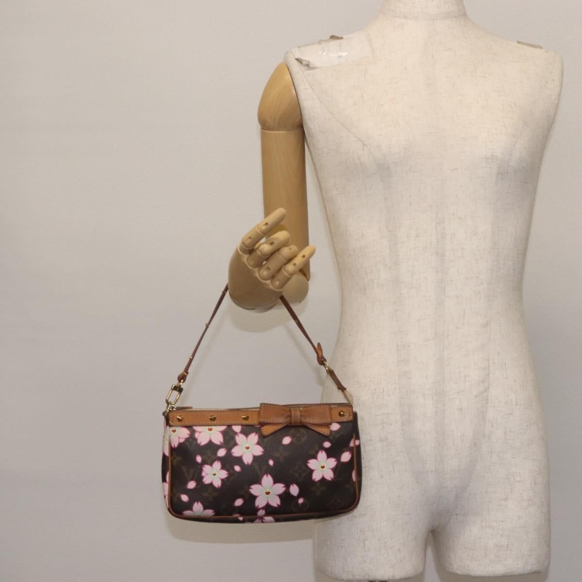 Louis Vuitton Louis Vuitton Pochette Accessoires Limited Edition Cherry Blossom Monogram Size ONE SIZE - 15 Thumbnail