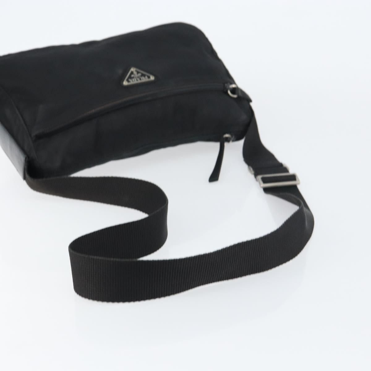 Prada Prada Front Zip Messenger Bag Tessuto Size ONE SIZE - 8 Thumbnail