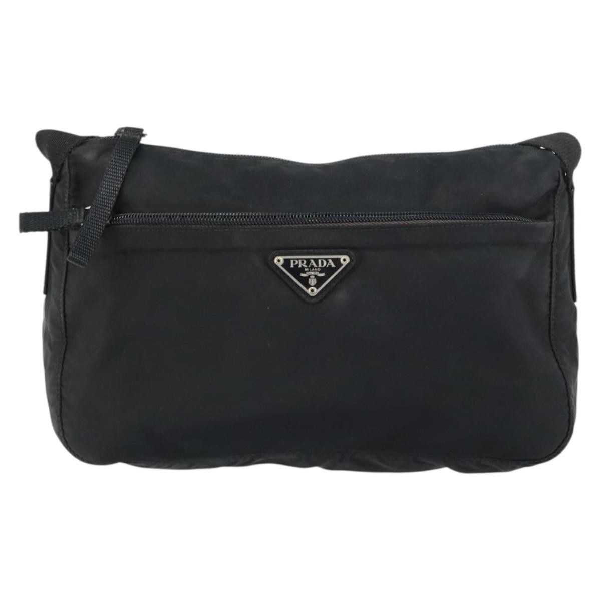 Prada Prada Front Zip Messenger Bag Tessuto Size ONE SIZE - 24 Thumbnail