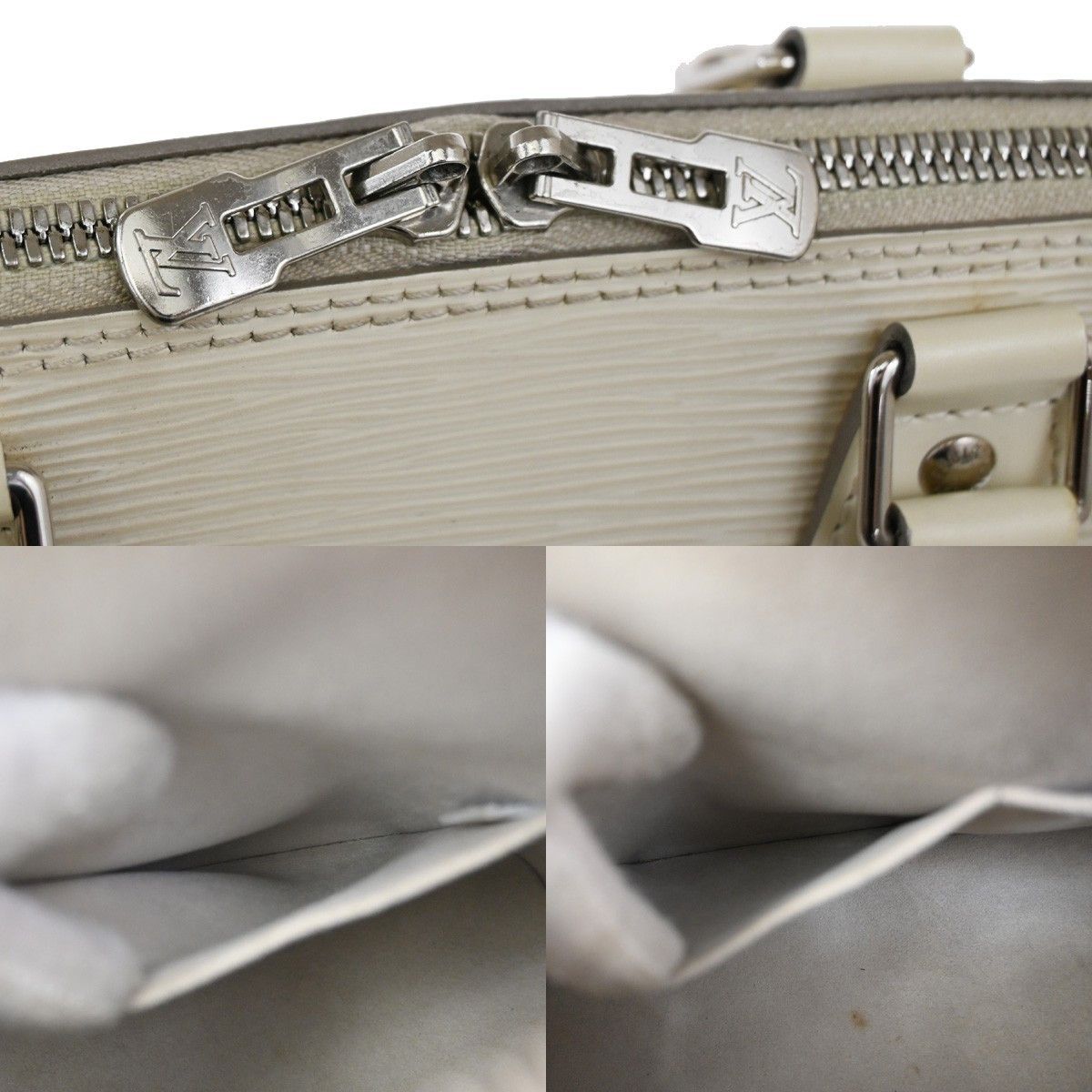 Louis Vuitton Louis Vuitton Alma Handbag Epi Leather Size ONE SIZE - 9 Thumbnail