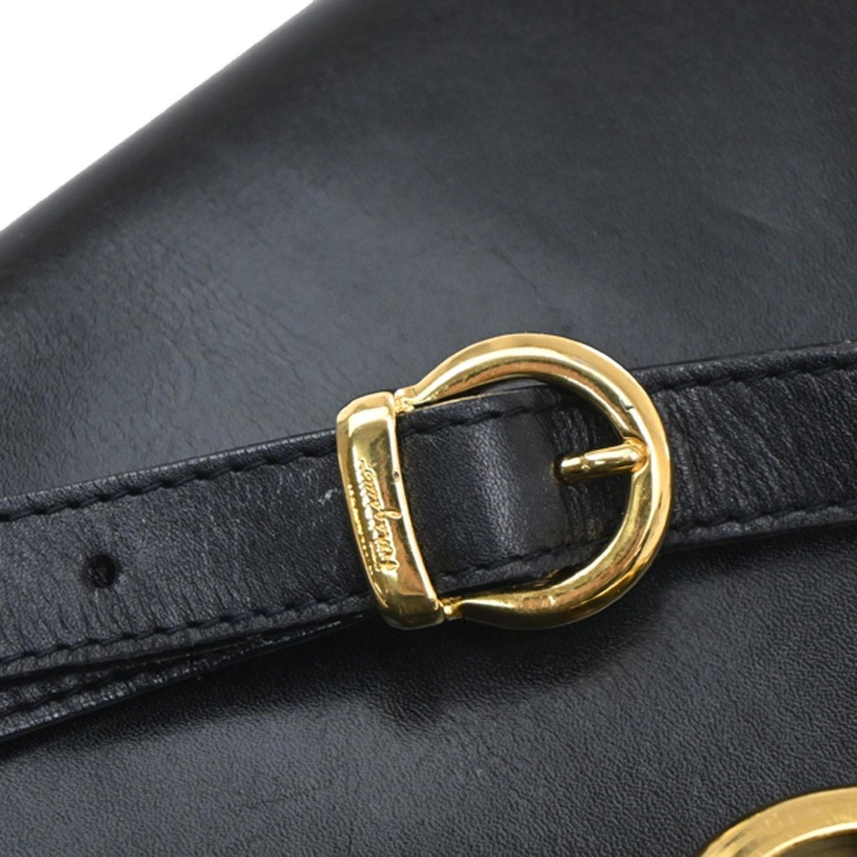 Salvatore Ferragamo Salvatore Ferragamo Gancini Leather Size ONE SIZE - 9 Thumbnail