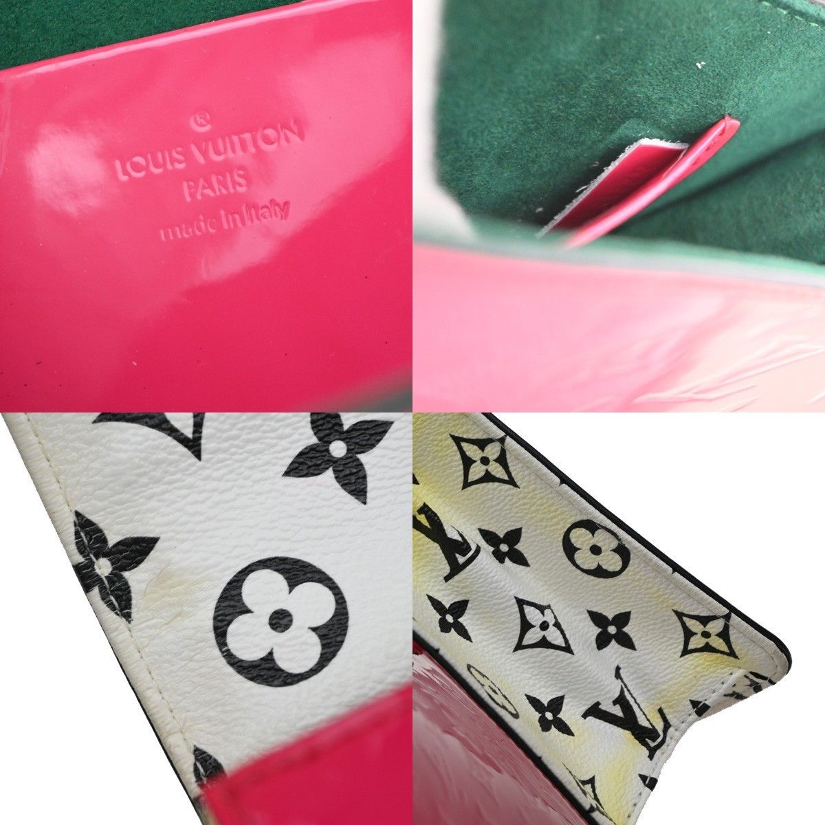Louis Vuitton Louis Vuitton Wynwood Handbag Monogram Vernis with Monogram Canvas and Epi Leather Size ONE SIZE - 6 Thumbnail