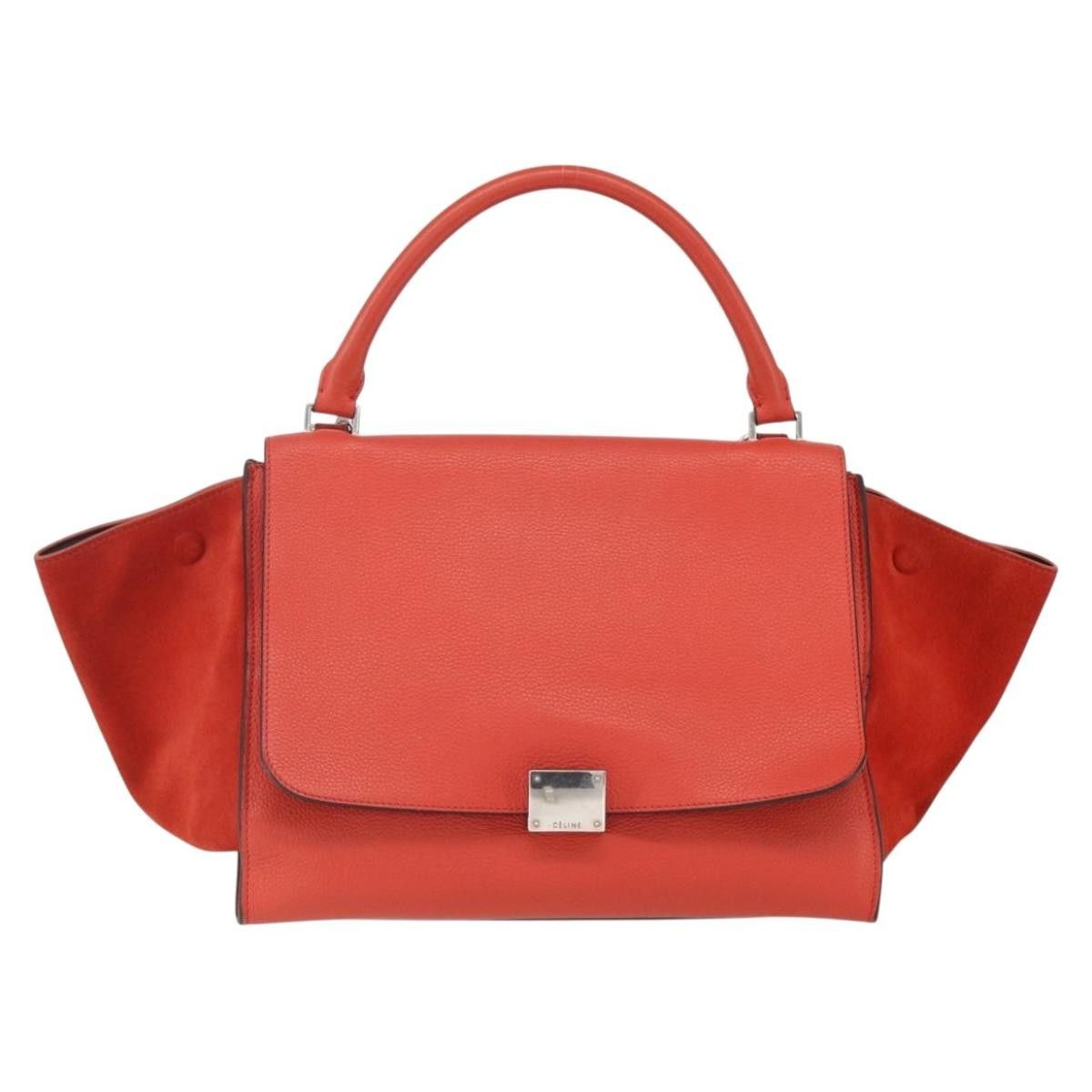 Celine Celine Trapeze Bag Leather Size ONE SIZE - 20 Thumbnail