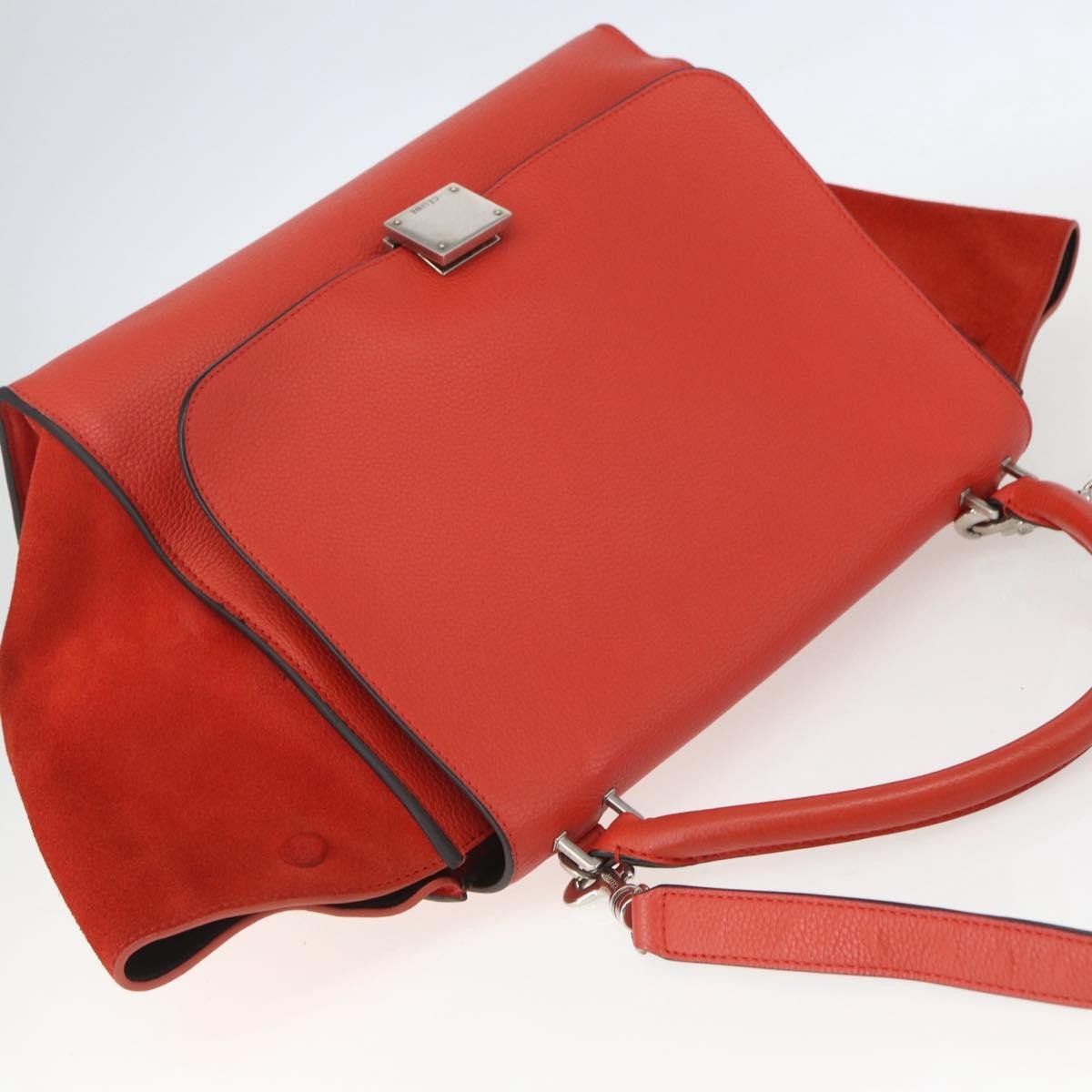 Celine Celine Trapeze Bag Leather Size ONE SIZE - 16 Thumbnail