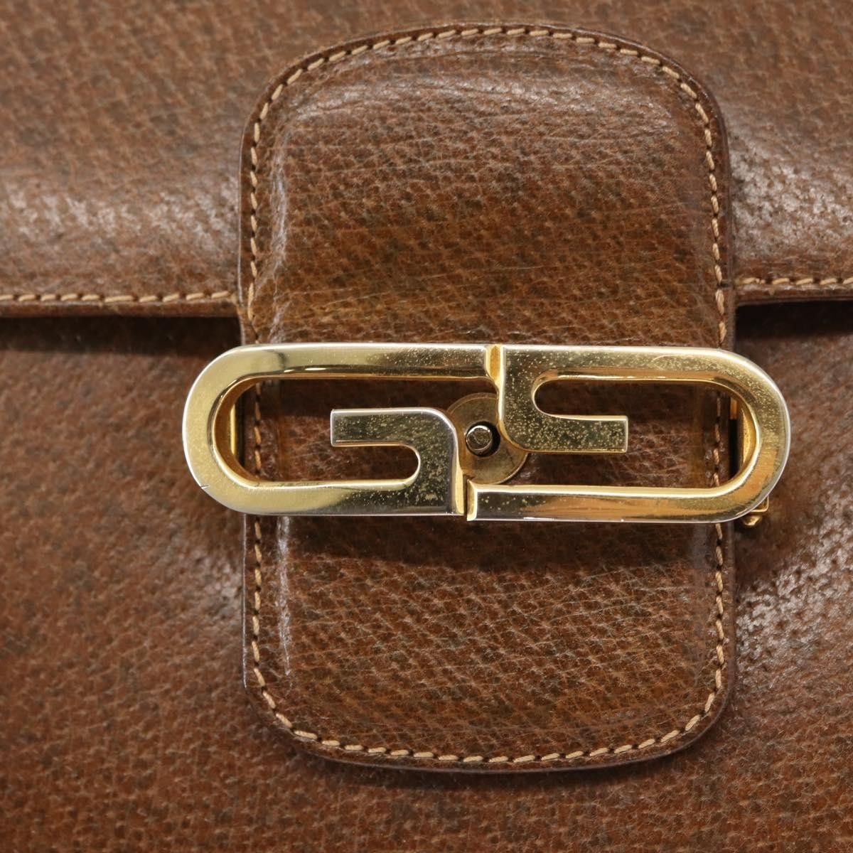 Gucci Gucci Vintage Flap Leather Size ONE SIZE - 16 Thumbnail