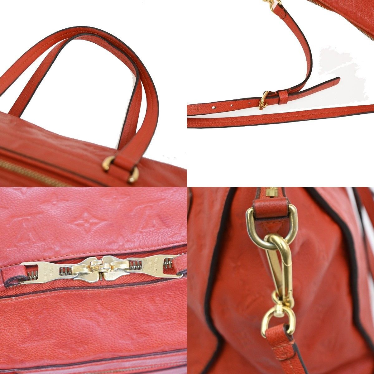 Louis Vuitton Louis Vuitton Lumineuse Handbag Monogram Empreinte Leather Size ONE SIZE - 12 Thumbnail
