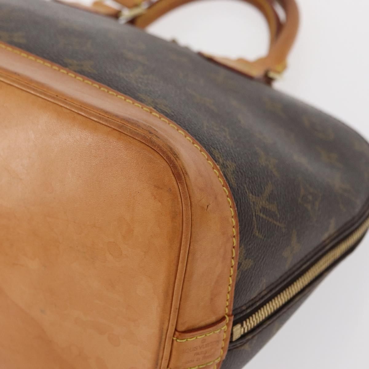 Louis Vuitton Louis Vuitton Alma Handbag Monogram Canvas Size ONE SIZE - 10 Thumbnail