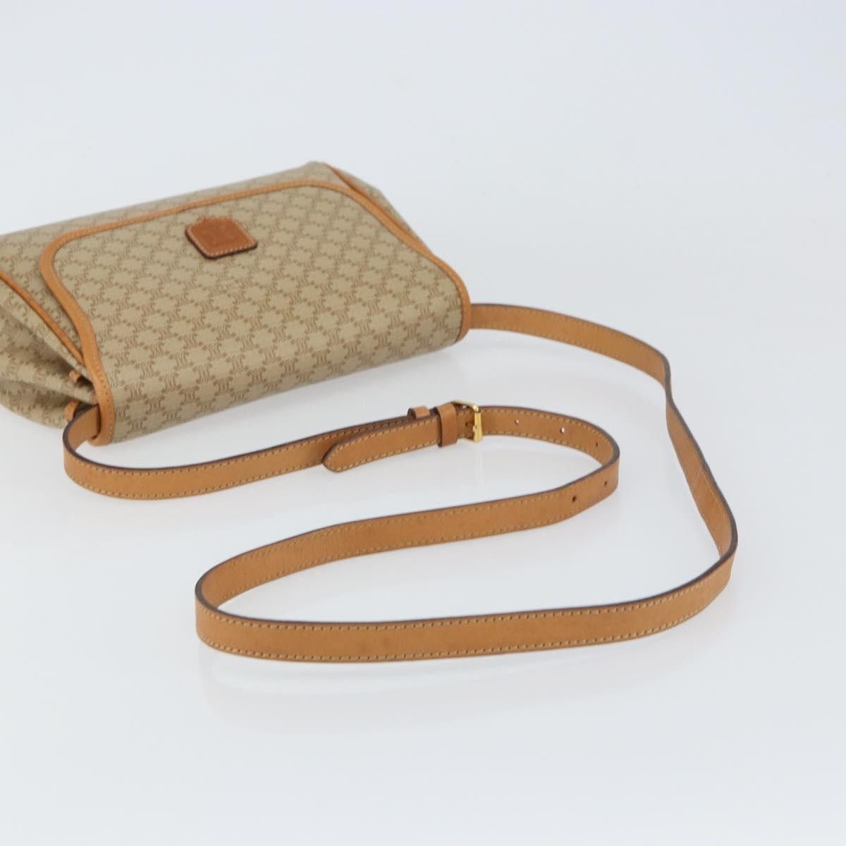 Celine Celine Vintage Macadam Shoulder Bag Canvas and Leather Size ONE SIZE - 15 Thumbnail