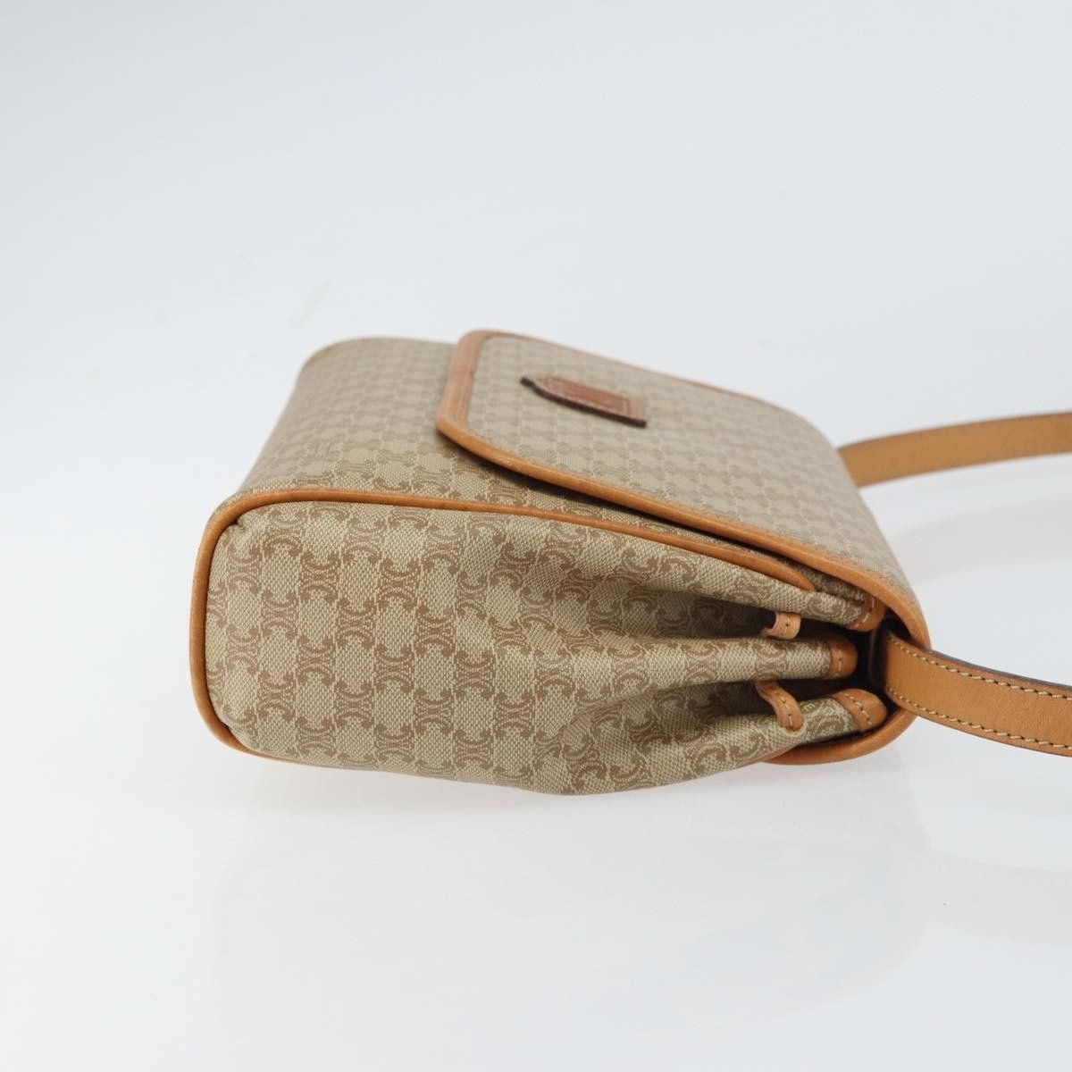 Celine Celine Vintage Macadam Shoulder Bag Canvas and Leather Size ONE SIZE - 3 Thumbnail