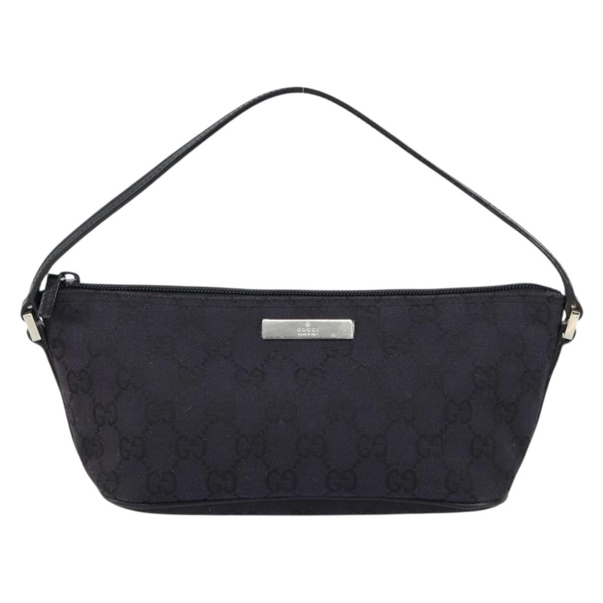 Gucci Gucci Vintage Boat Pochette GG Canvas Size ONE SIZE - 18 Thumbnail