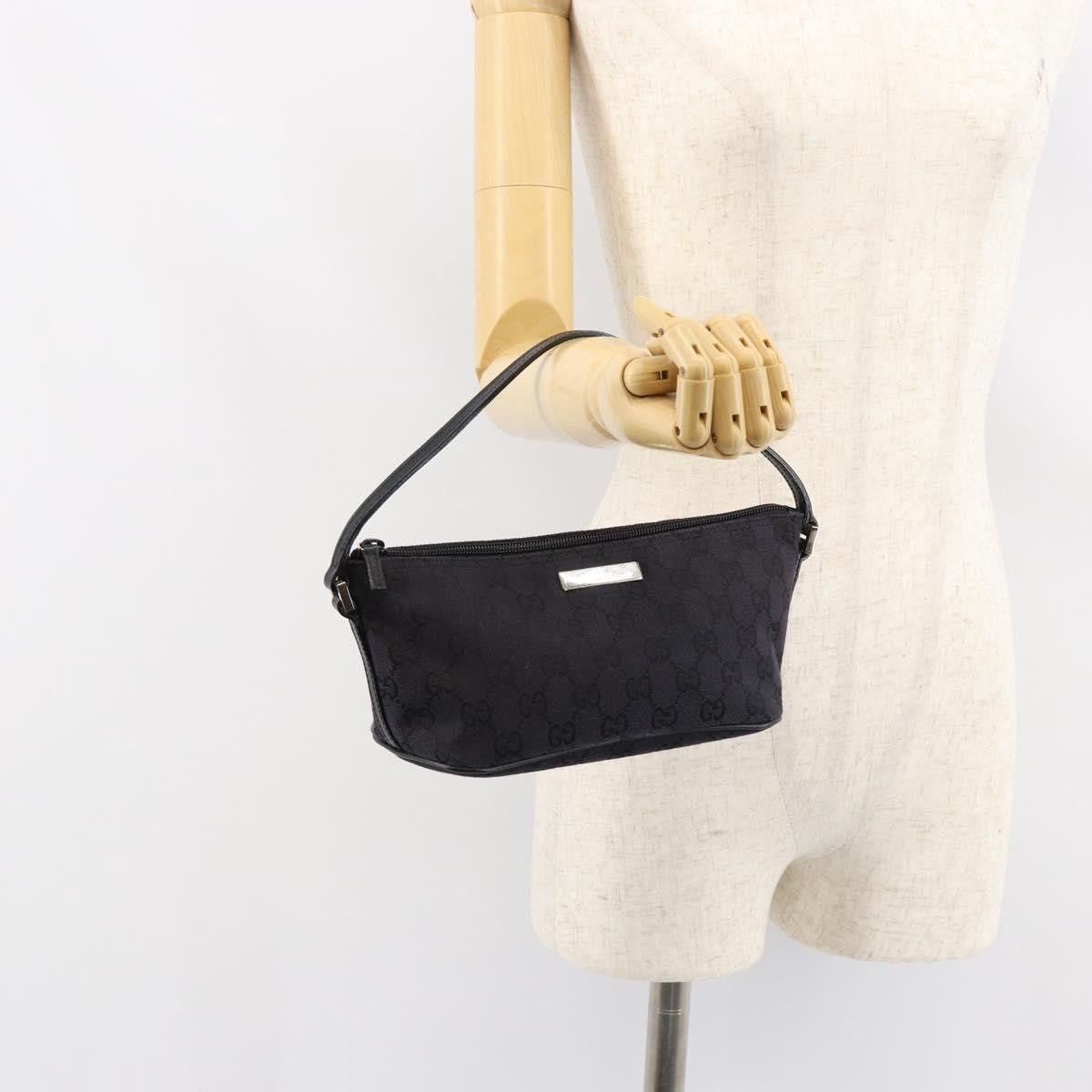 Gucci Gucci Vintage Boat Pochette GG Canvas Size ONE SIZE - 13 Thumbnail
