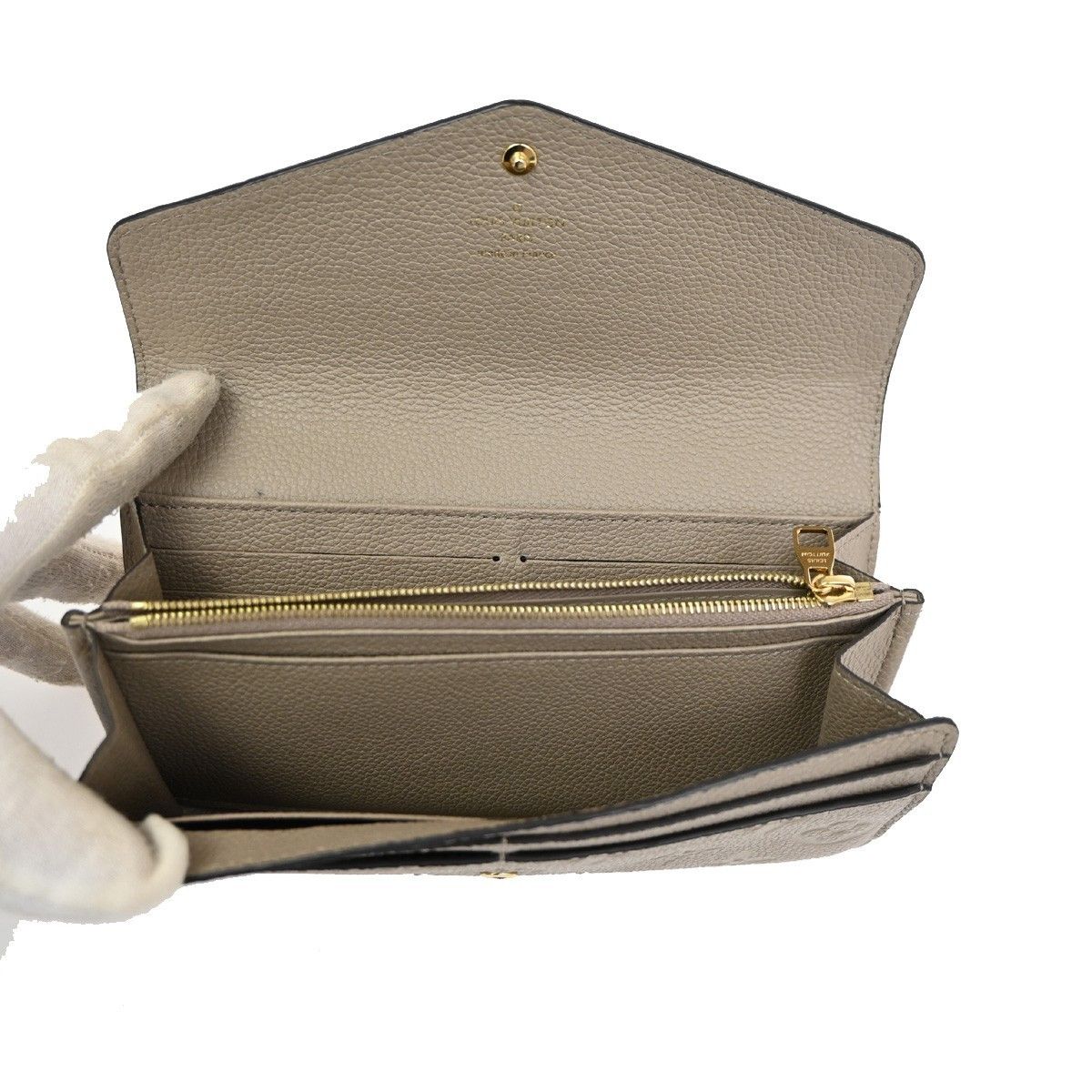 Louis Vuitton Louis Vuitton Portefeuille Sarah Wallet Monogram Empreinte Size ONE SIZE - 5 Thumbnail